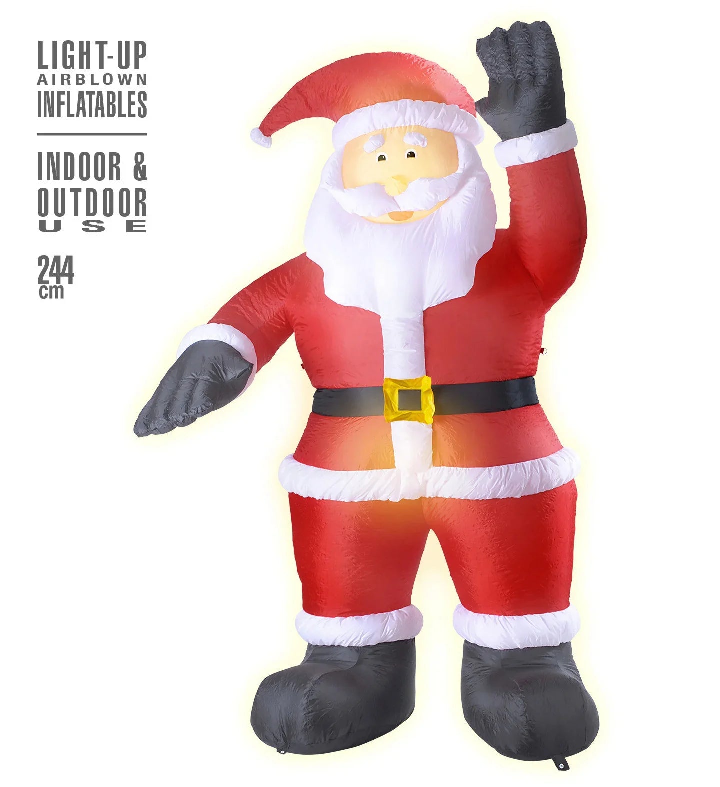 Papá Noel Hinchable de Decoración Papa Noel y Mama Noel Widmann