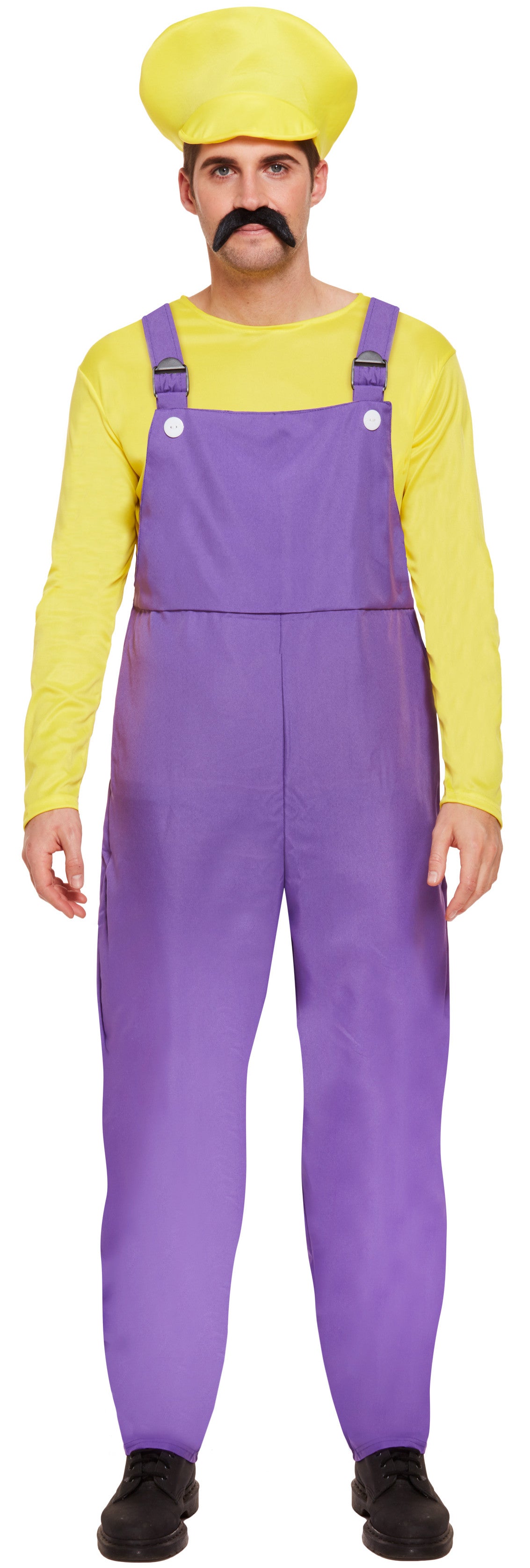 Disfraz de Wario para Adulto Super Mario Bros y Luigi Harlequin