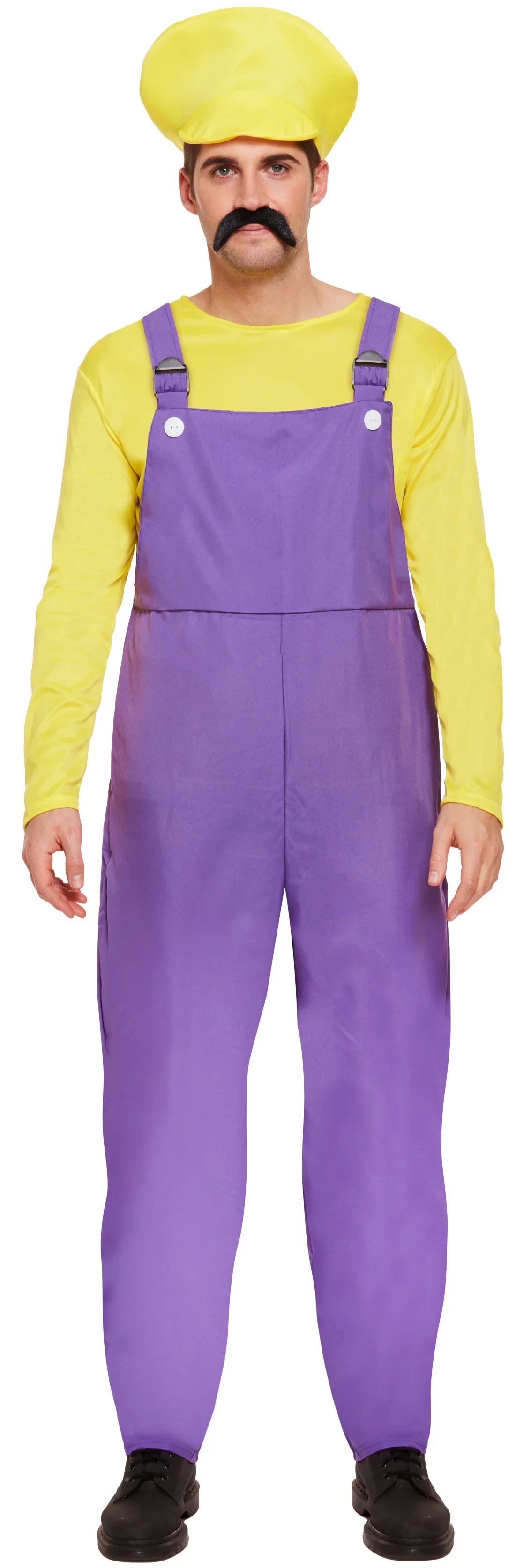 Disfraz de Wario para Adulto Super Mario Bros y Luigi Harlequin