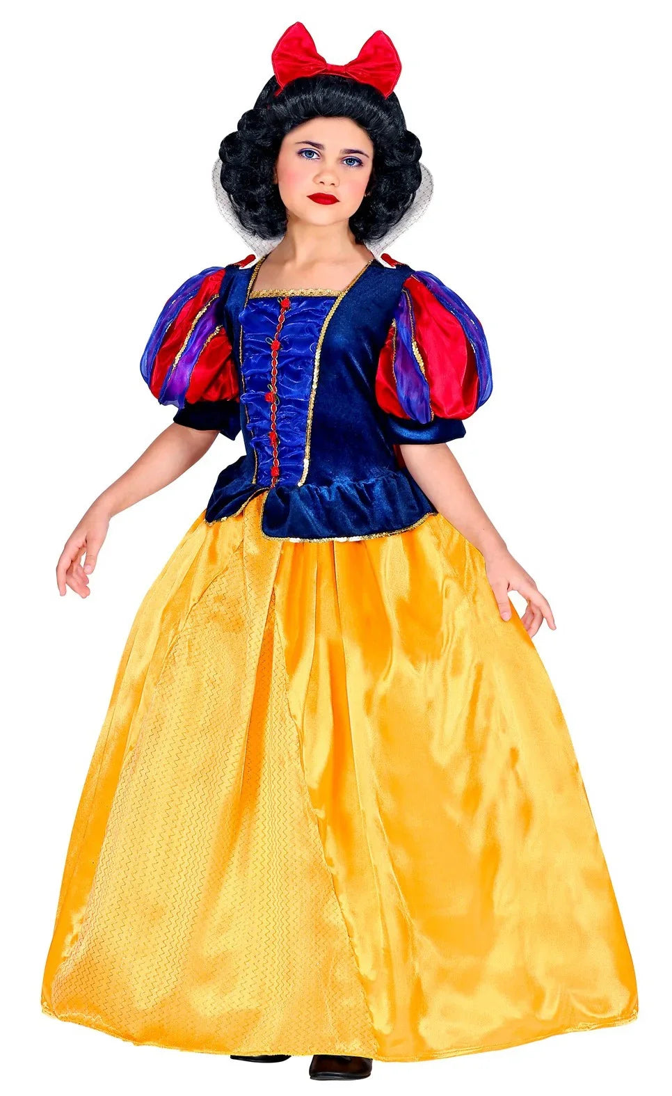 Disfraz de Princesa Blancanieves para Niña Blancanieves Widmann
