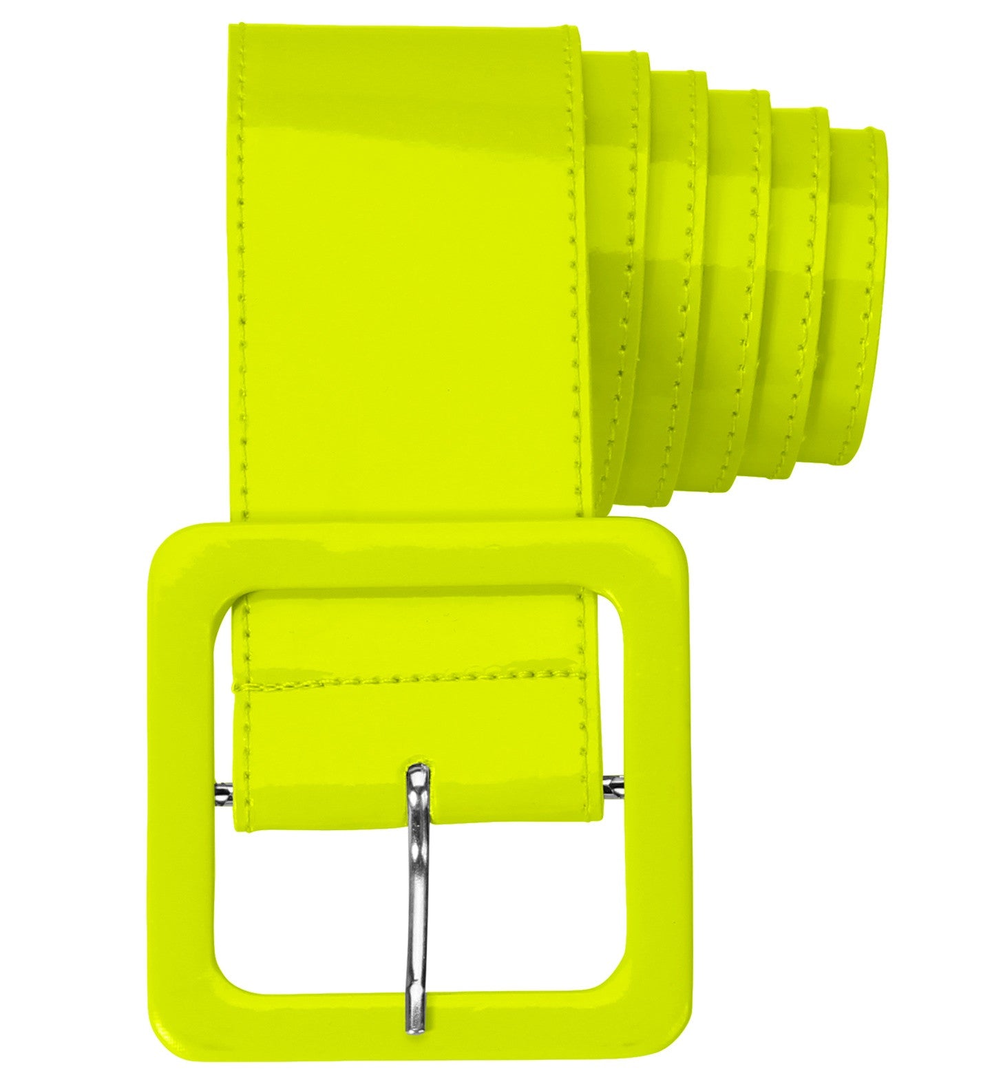 Cinturón Amarillo Ancho de Vinilo Cinturones Widmann