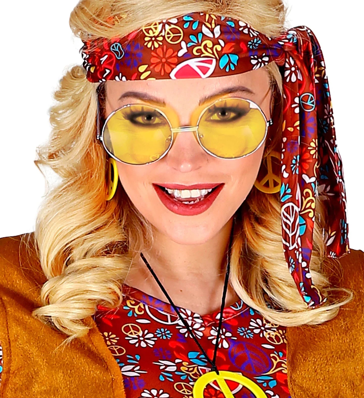 Gafas Hippies Amarillas Estilo Años 70 Gafas Hippies Redondas Widmann