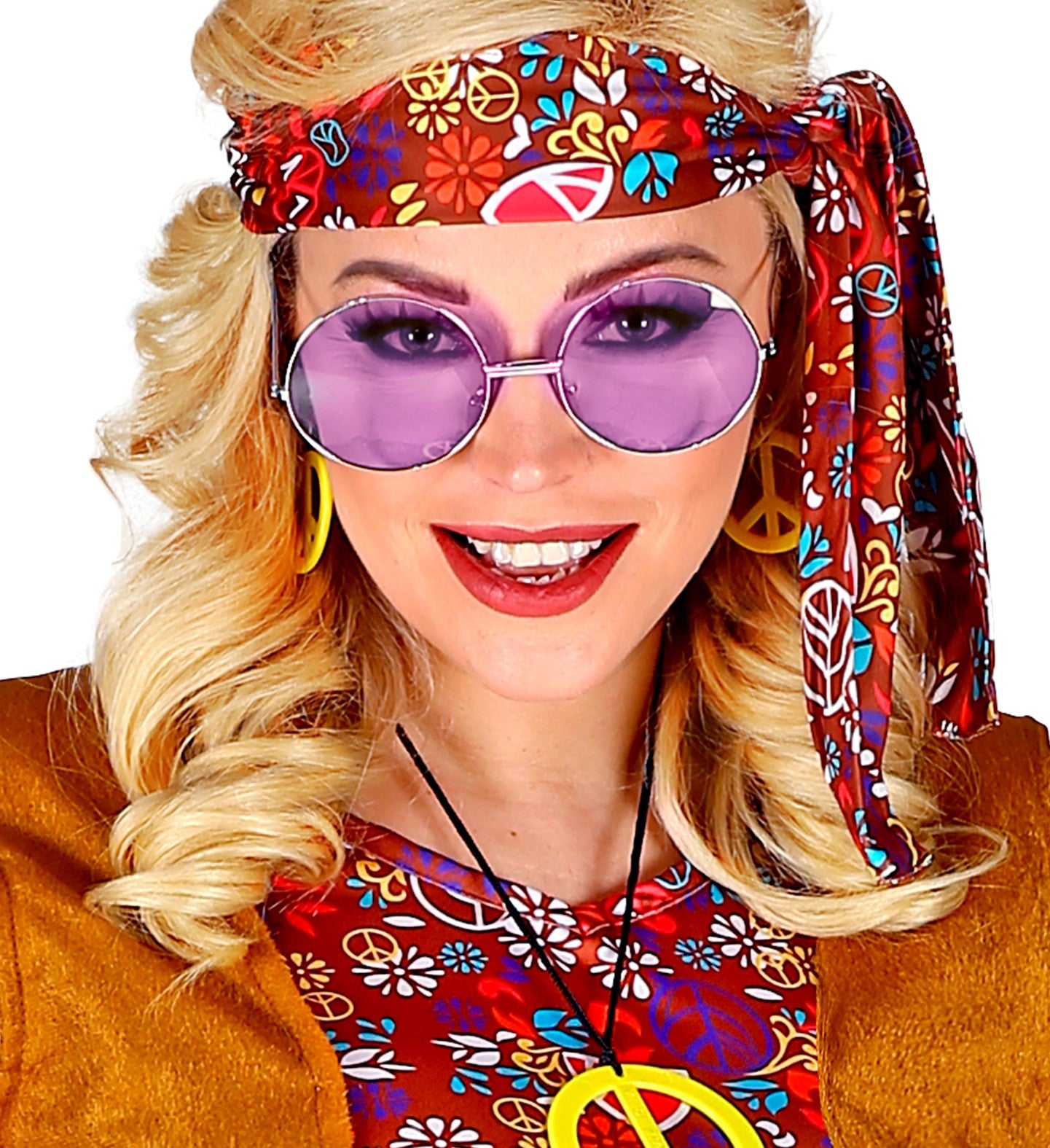 Gafas Hippies Violeta Estilo Años 70 Gafas Hippies Redondas Widmann