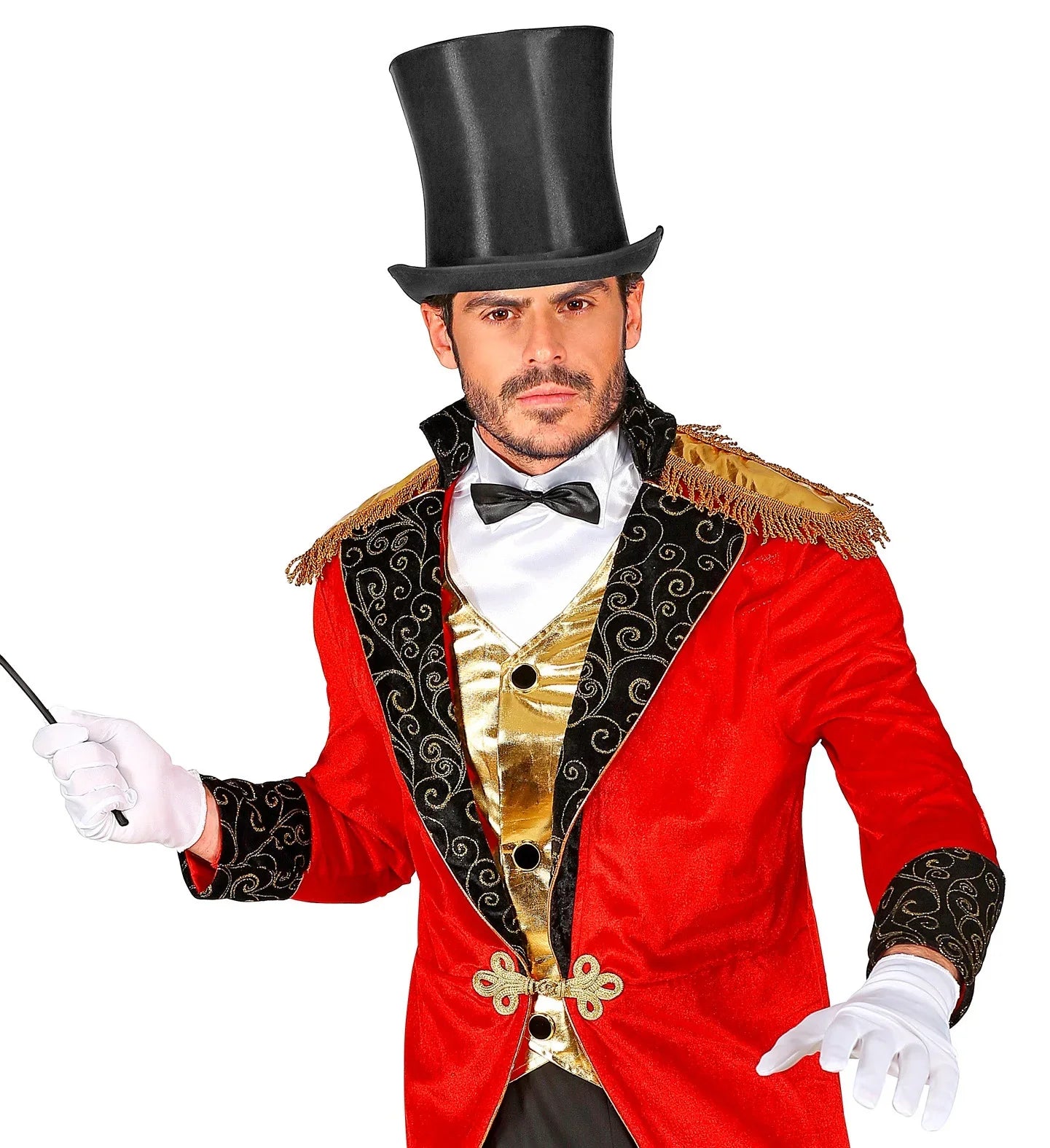 Sombrero de Copa Alta Negro Acampanado Chisteras Widmann