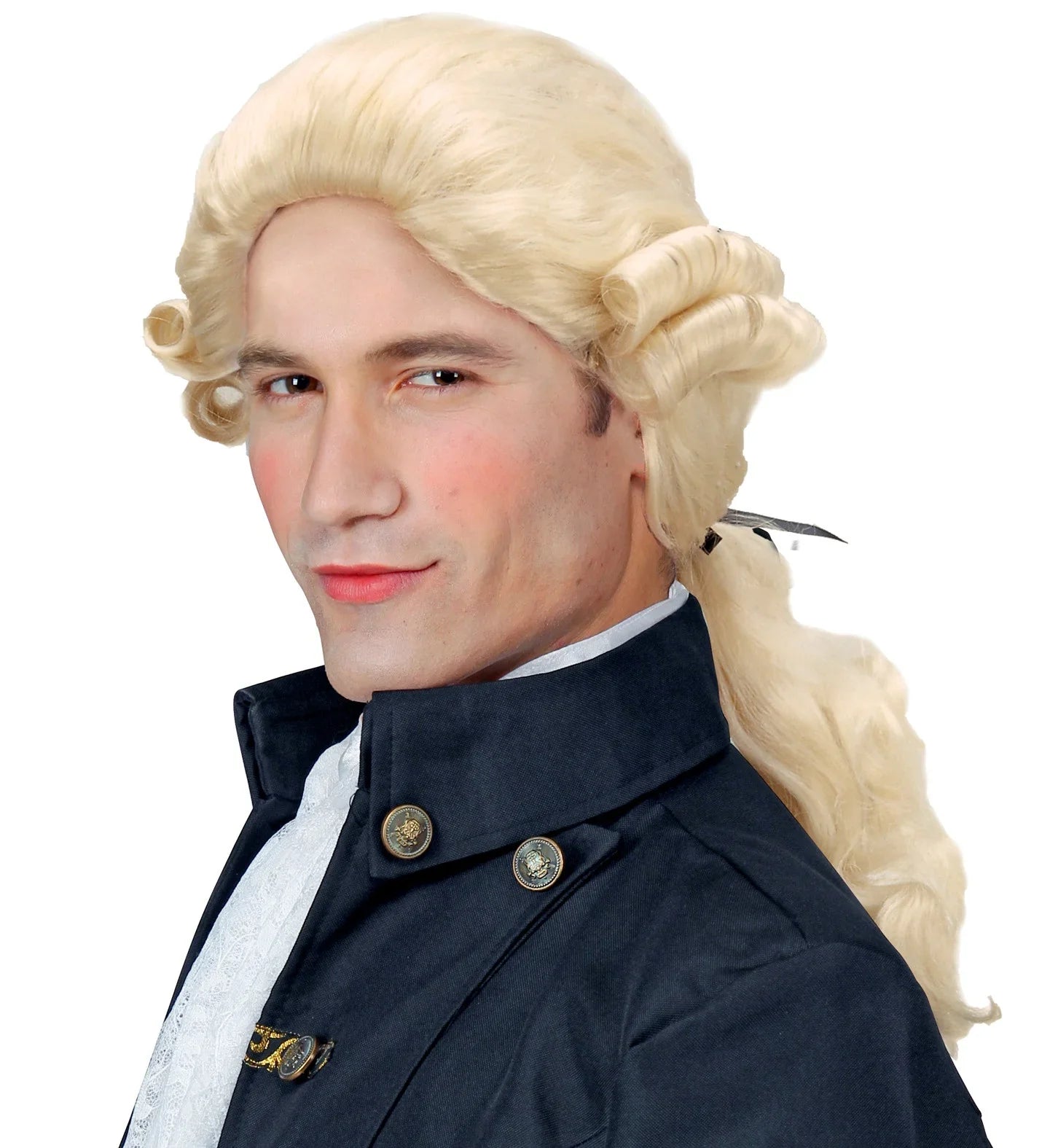 Peluca Rubia de Época con Coleta COMPLEMENTOS Widmann