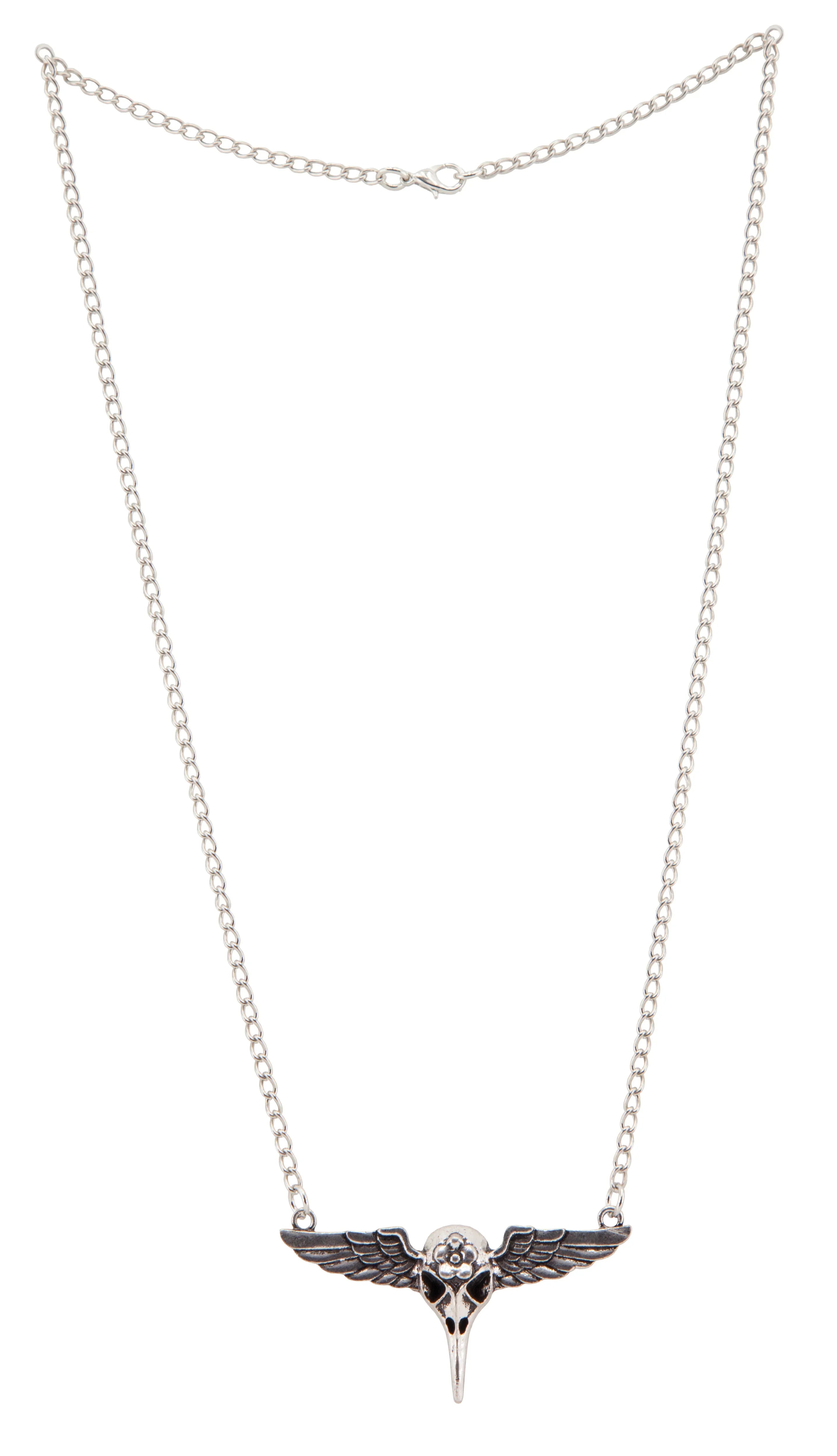 Colgante Steampunk con Calavera de Ave y Alas Complementos Steampunk Fycar Complementos