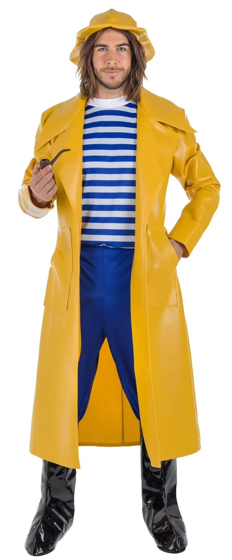 Disfraz de Capitán Pescanova para Adulto Marineros Kimokawaii