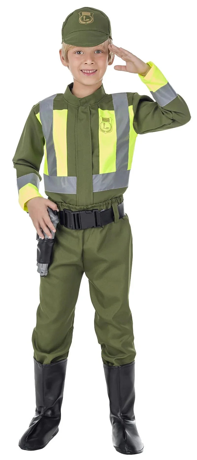 Disfraz de Guardia Civil de Tráfico Infantil Guardia Civil Kimokawaii
