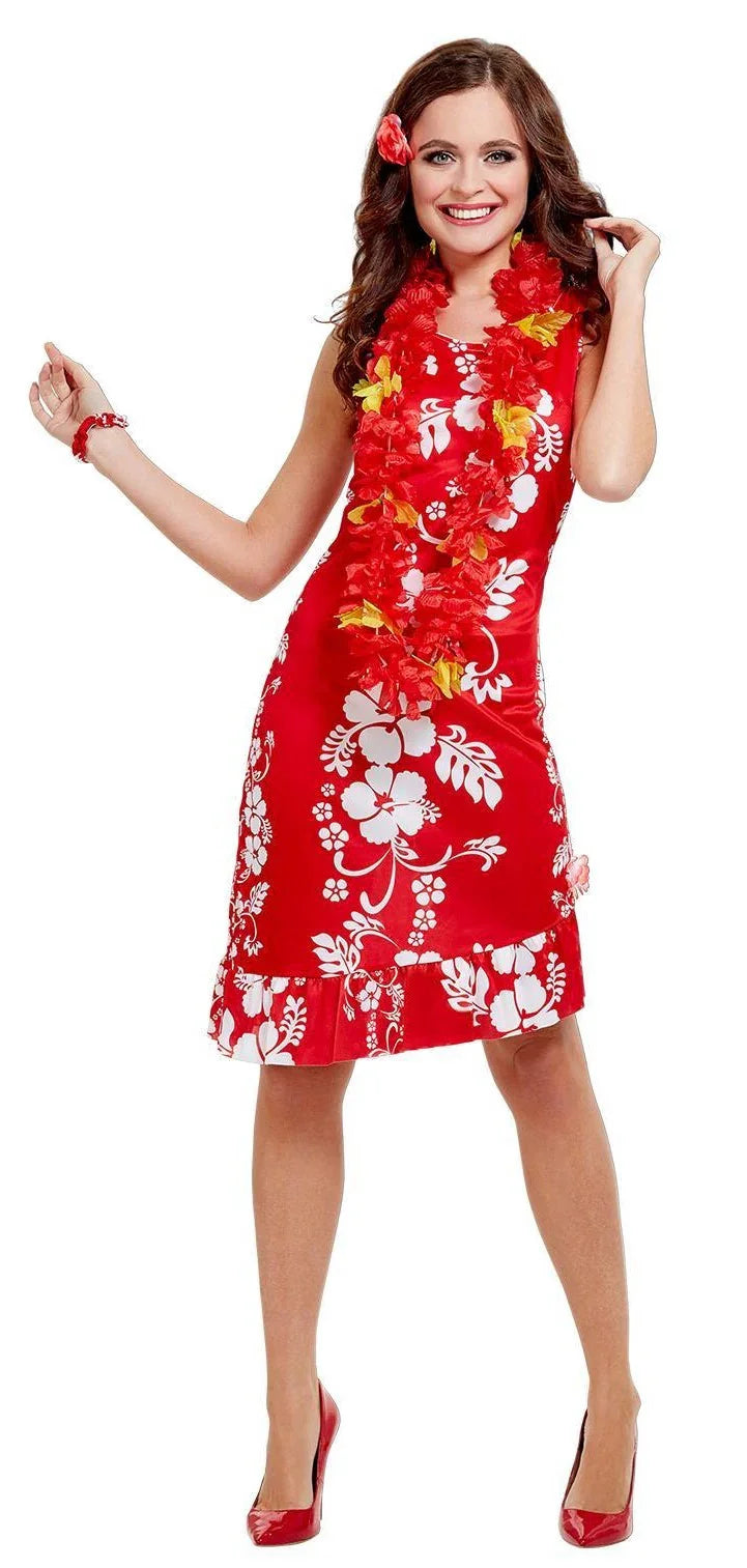 Disfraz de Chica Hawaiana para Mujer Hawaianos Smiffys