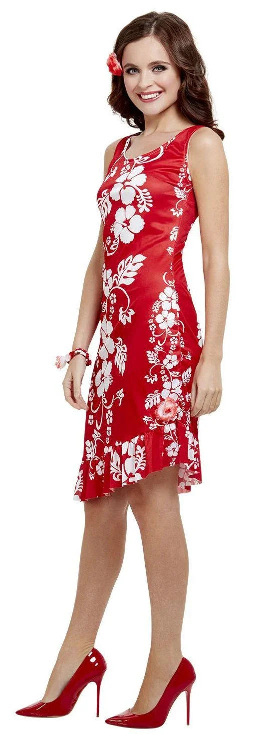 Disfraz de Chica Hawaiana para Mujer Hawaianos Smiffys