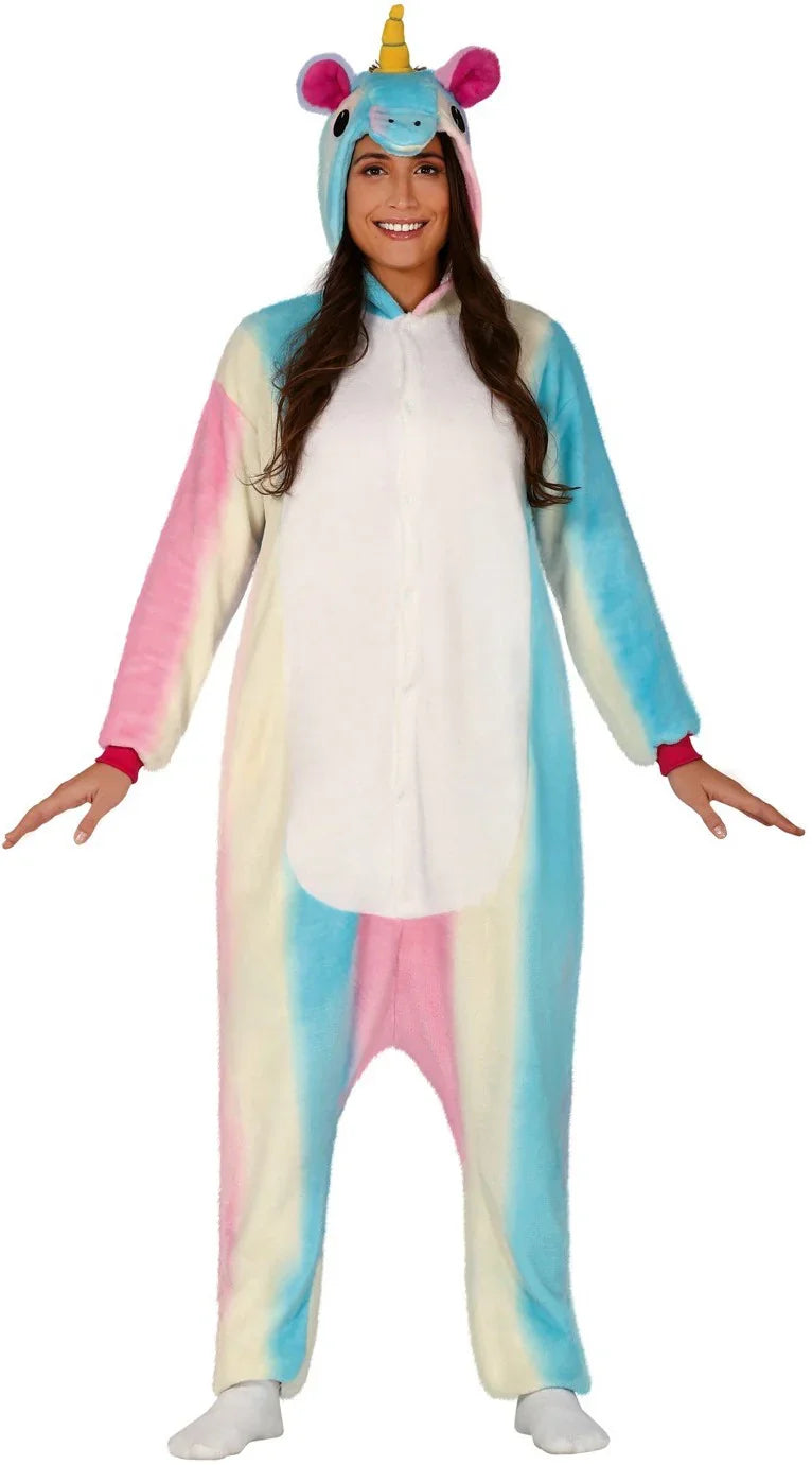 Disfraz de Unicornio Pijama Arcoíris para Adulto Unicornio Guirca