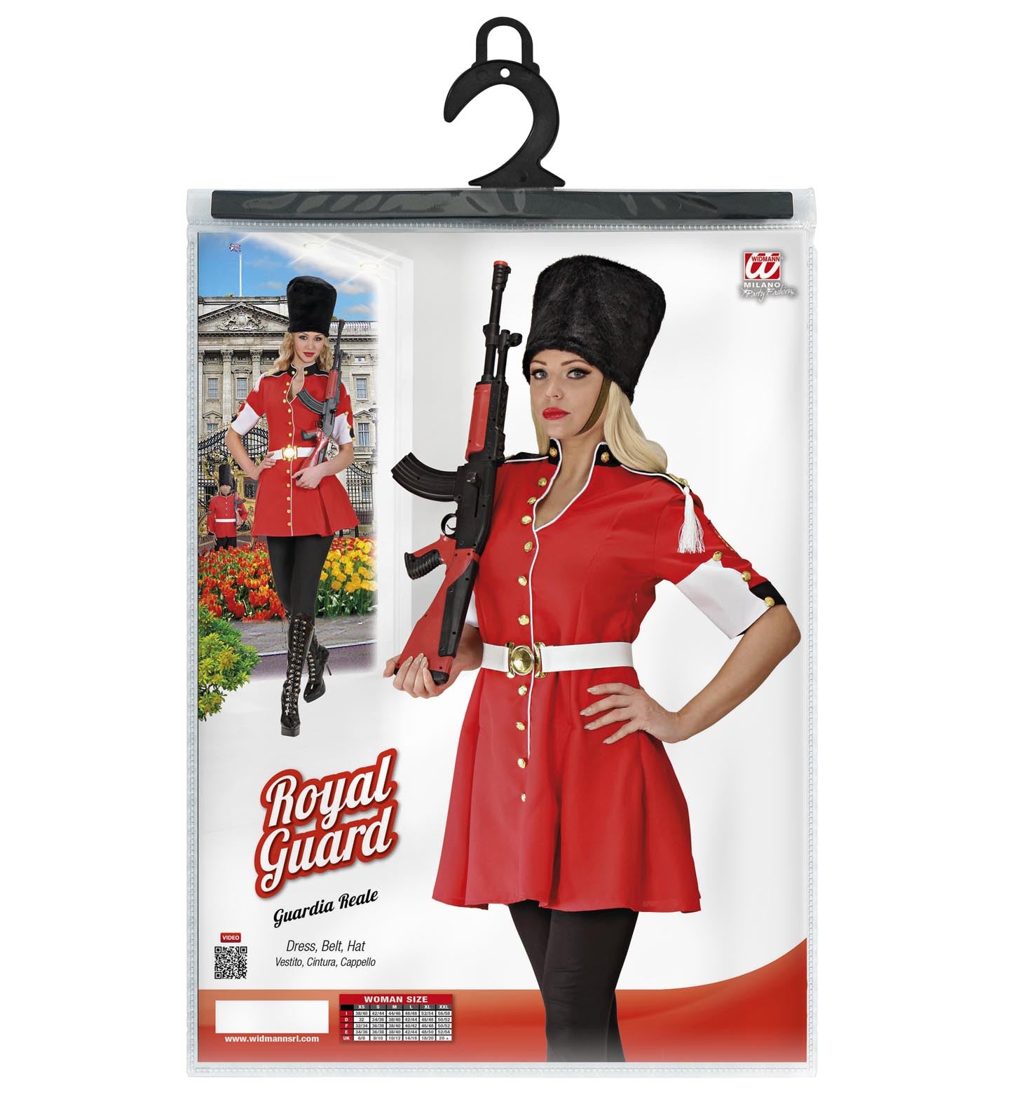 Disfraz de Guardia Real Inglesa Adultos Widmann