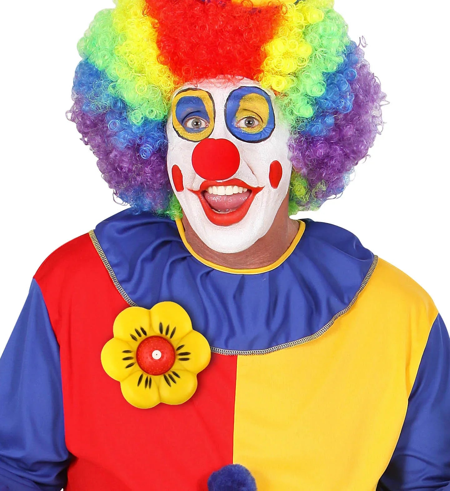 Flor de Agua Amarilla para Payaso COMPLEMENTOS Widmann