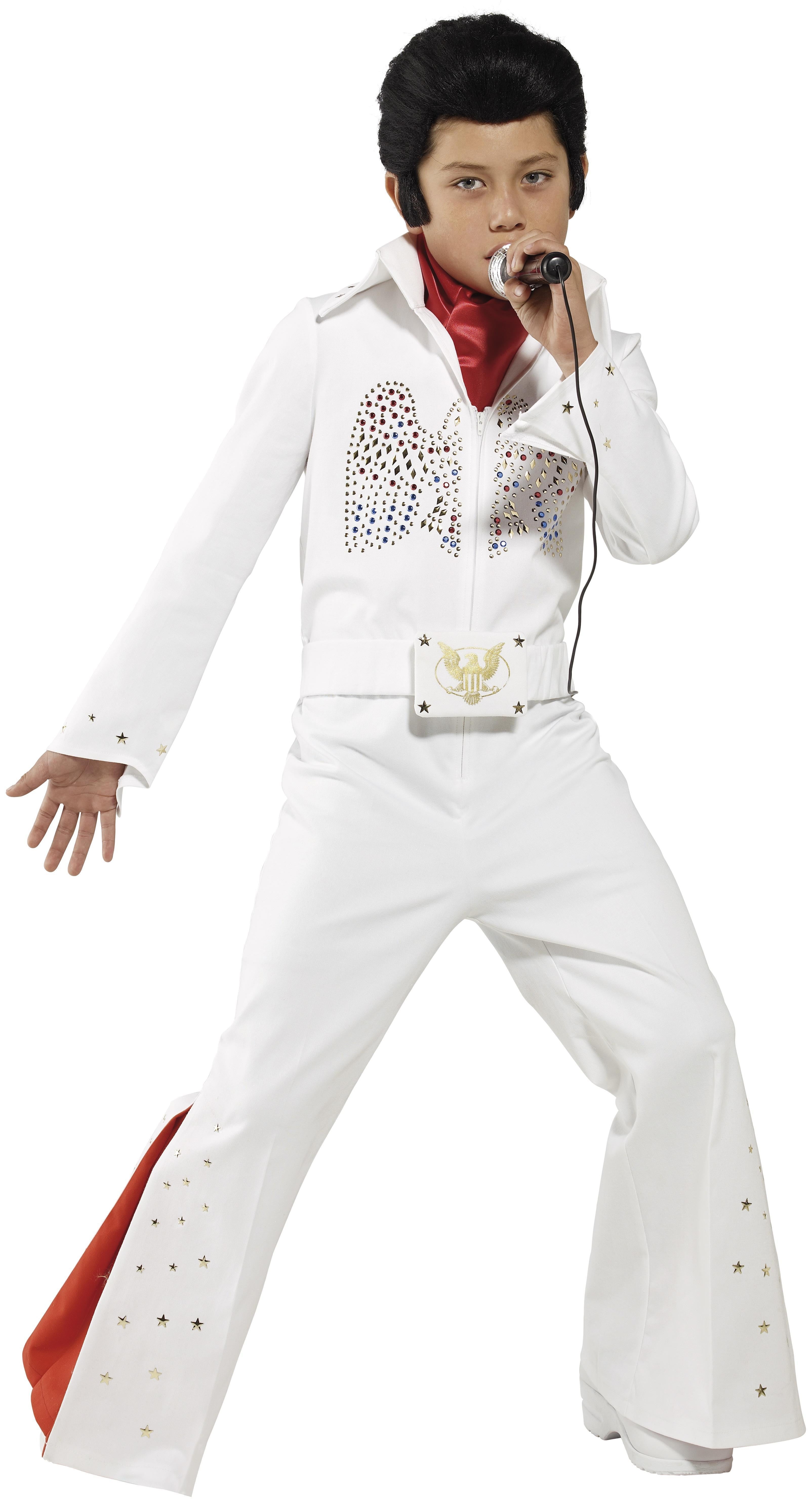 Disfraz de Elvis Presley Rey del Rock para Niño Elvis Smiffys