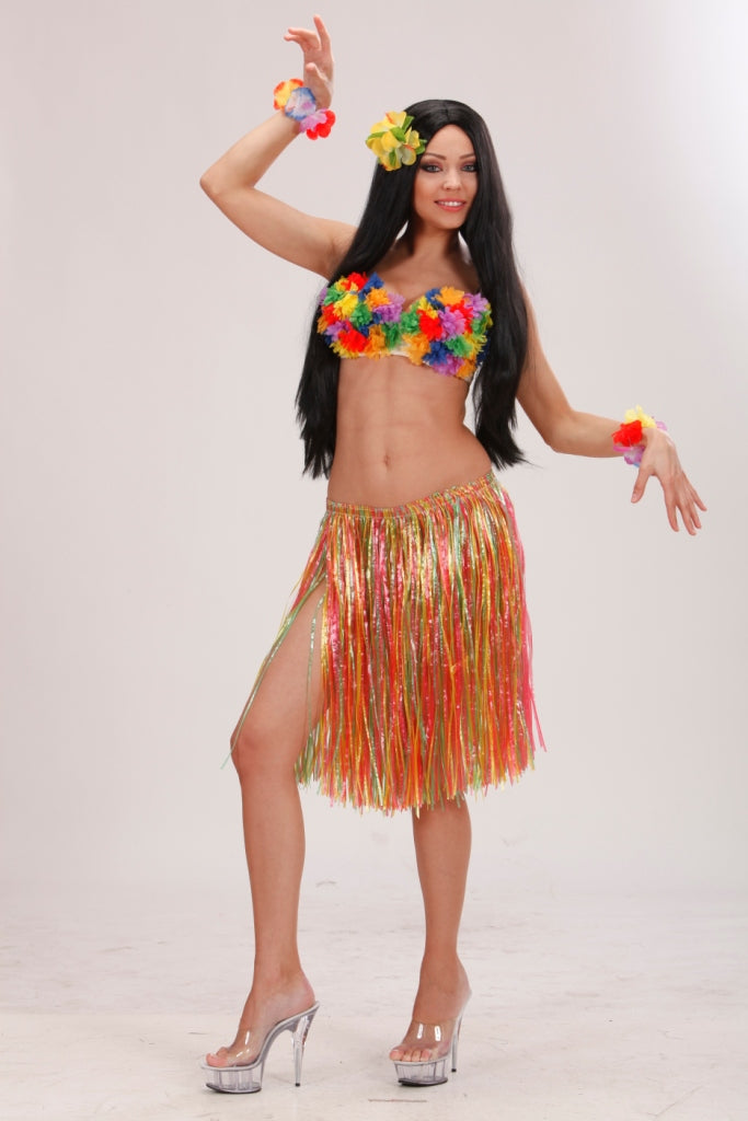 Falda multicolor Hawaiana Faldas y Pantalones Widmann