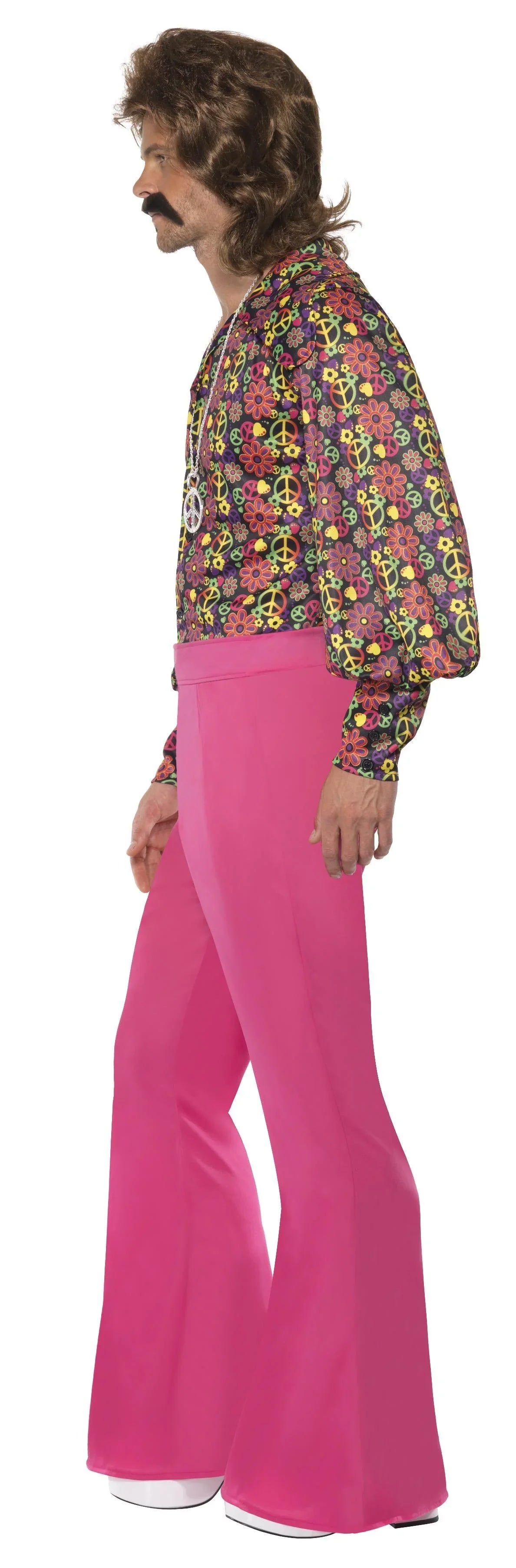 Disfraz de Hippie Flower Power para Hombre Hippies Smiffys