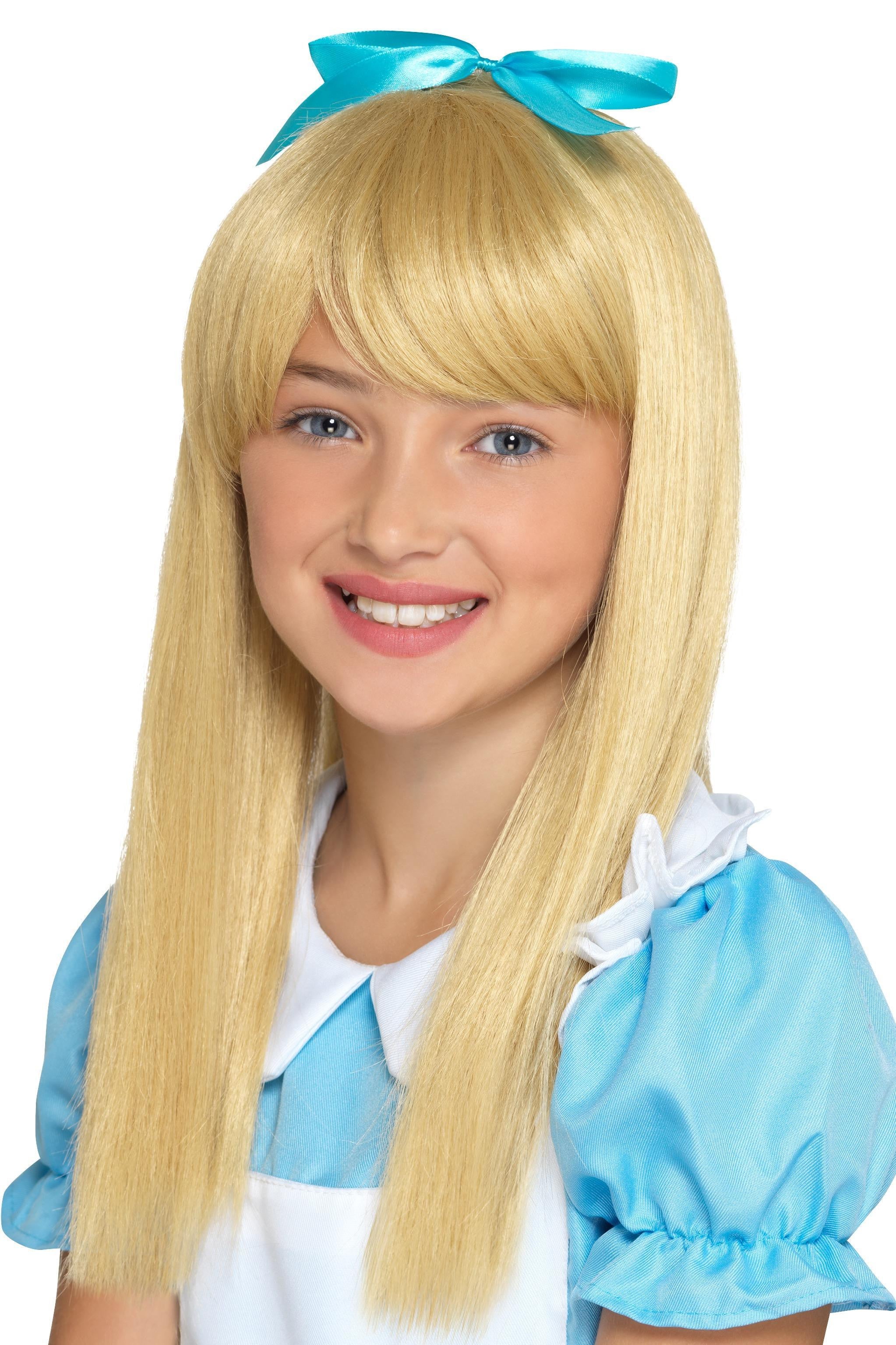 Peluca de Alicia en el País de la Maravillas Infantil Alicia en el País de las Maravillas Smiffys