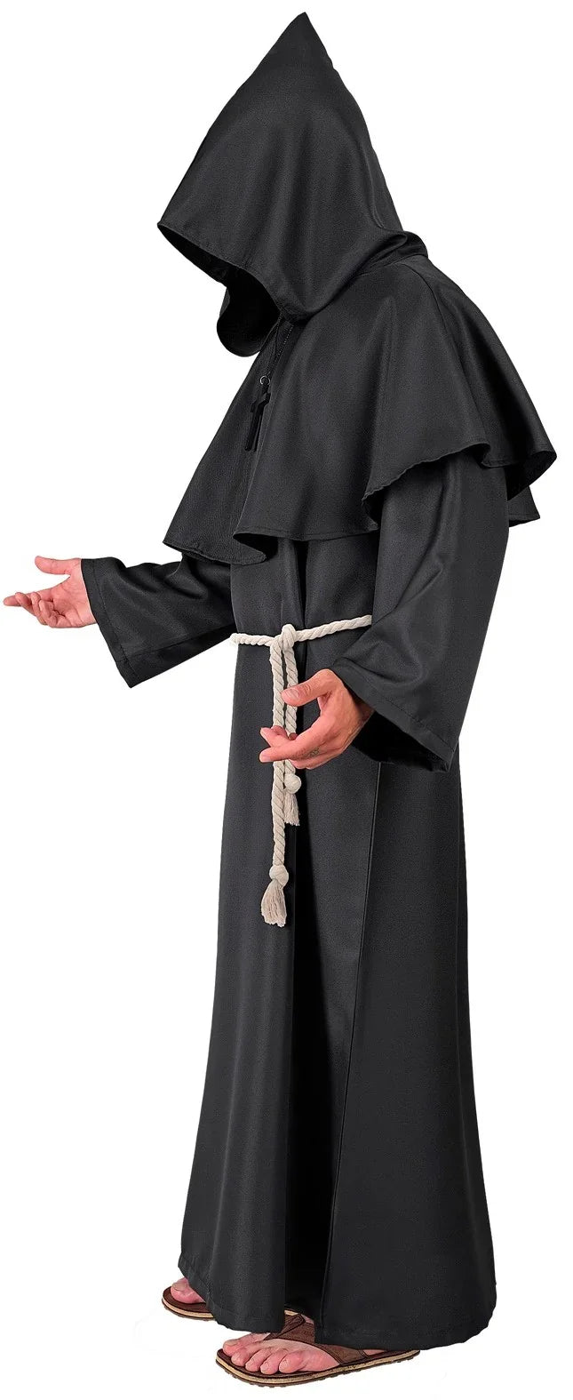 Disfraz de Monje Oscuro para Hombre Monje Medieval Widmann