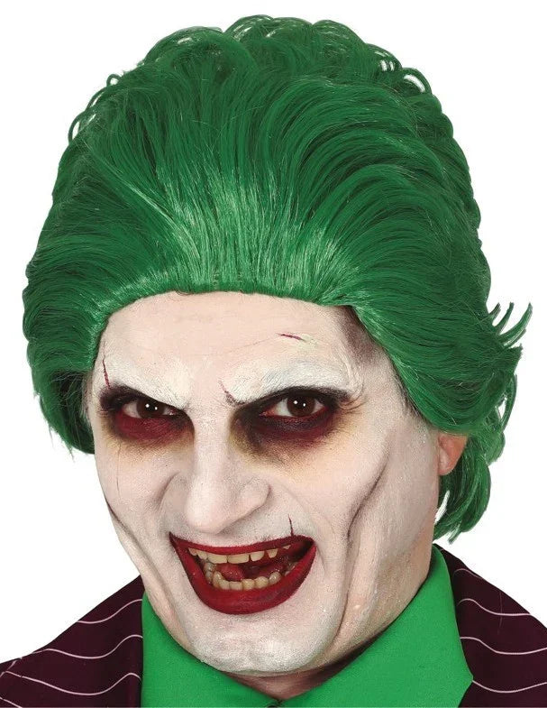Peluca de Joker Verde para Adulto Pelucas Verdes Guirca