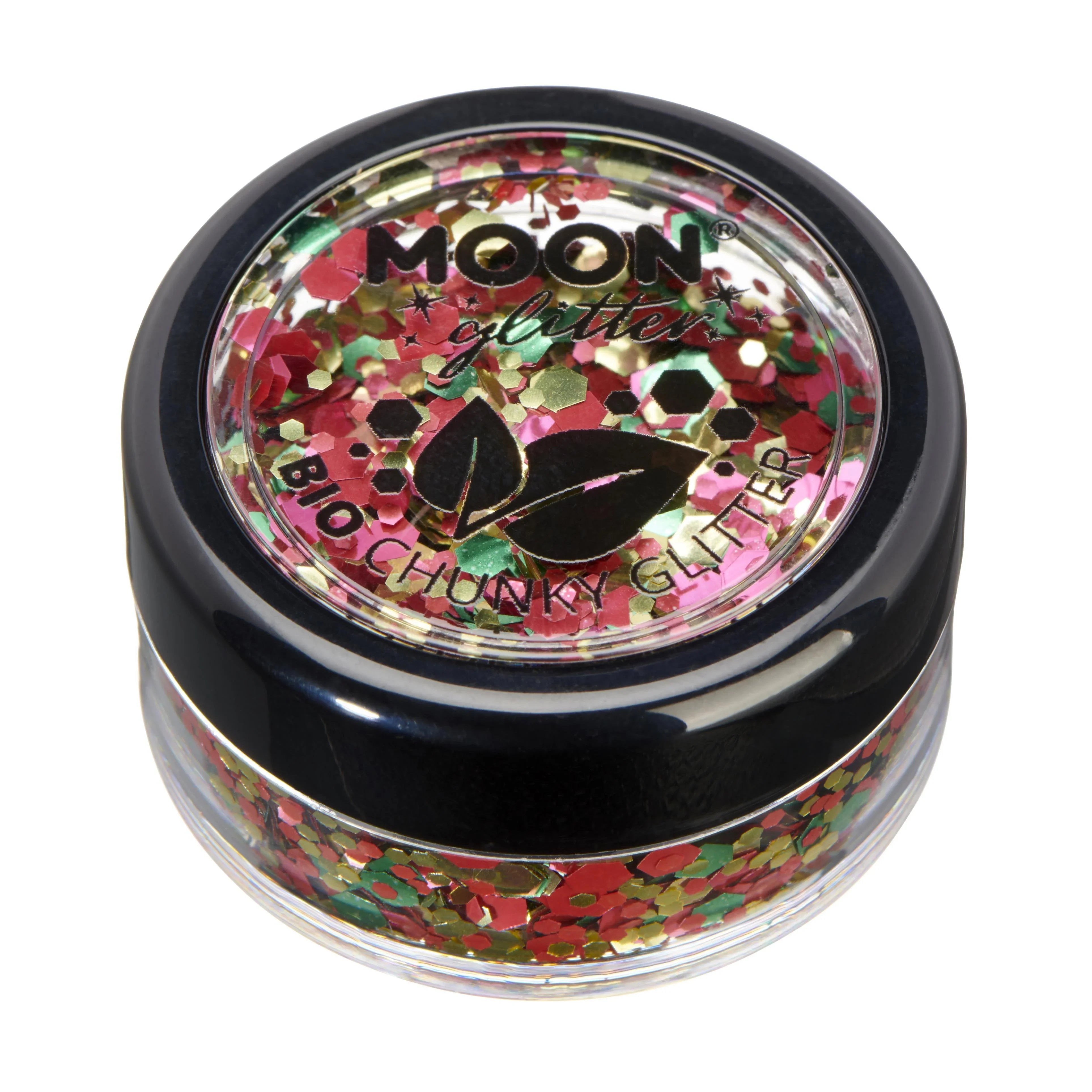 Purpurina Biodegradable Grande en Mezclas de Colores Purpurina y Escarcha Smiffys Mascarada