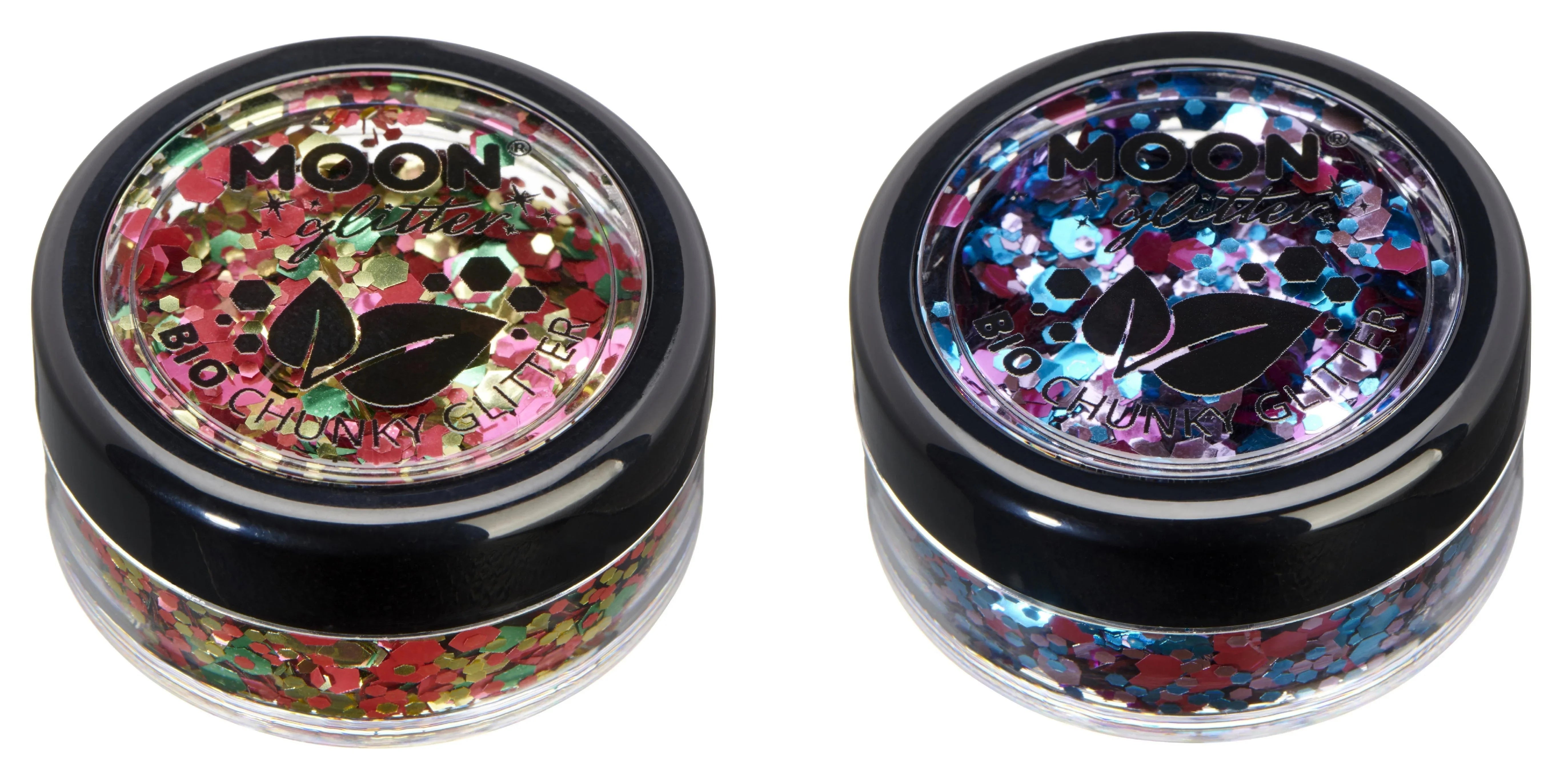 Purpurina Biodegradable Grande en Mezclas de Colores Purpurina y Escarcha Smiffys