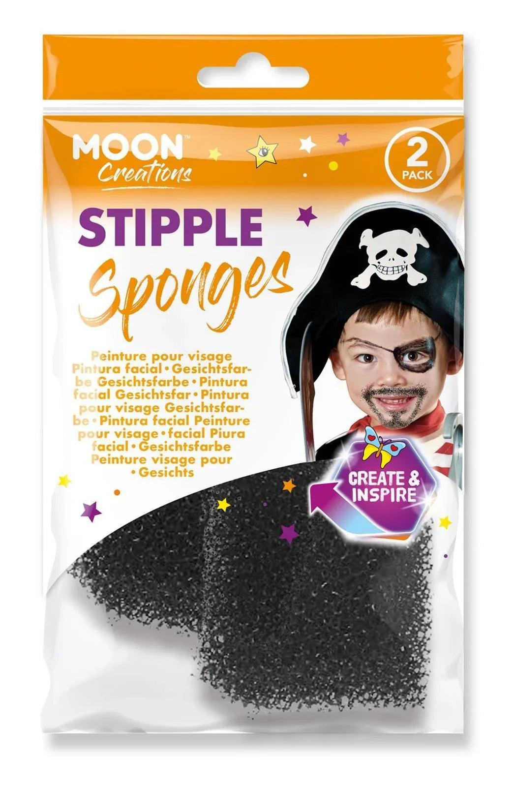 Esponjas para Barbas y Heridas Accesorios de Maquillaje Smiffys