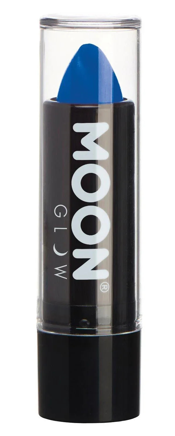 Pintalabios Neón UV en Colores Pintalabios Smiffys Azul