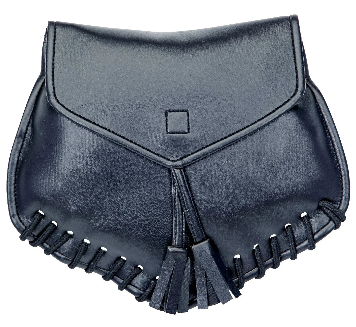 Bolsa Medieval para el Cinturón de Polipiel Negra Complementos Medievales Widmann