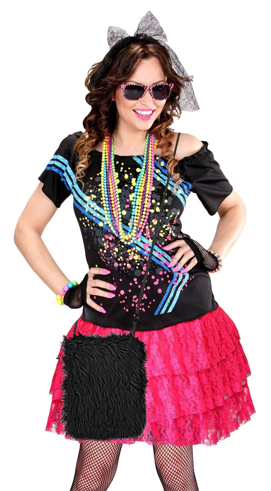 Bolso de Peluche Negro Esquimal Widmann