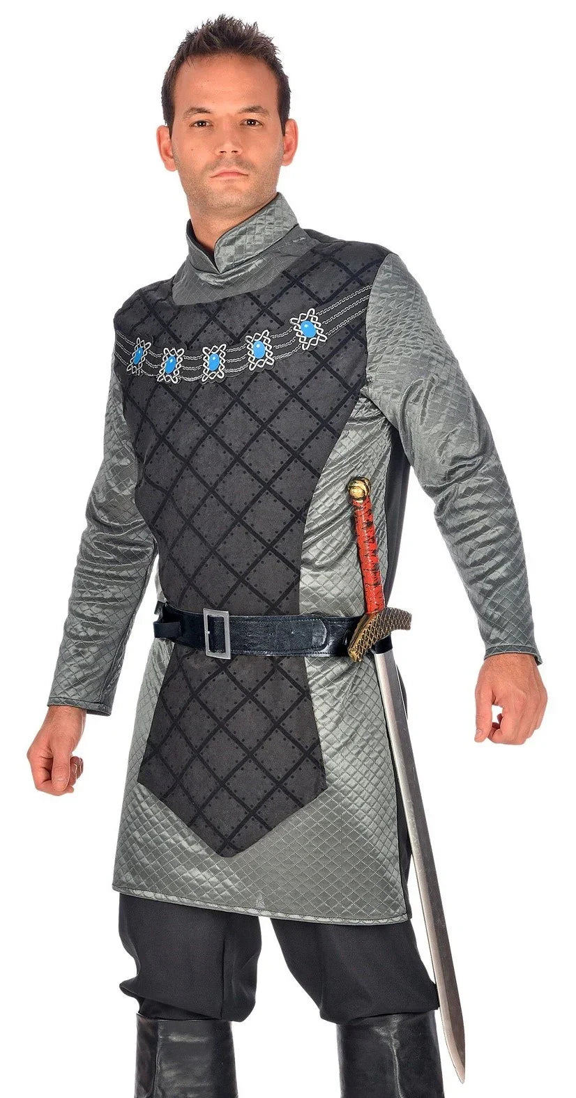 Cinturón Negro de Polipiel con Fundas para Espadas Cinturones Widmann