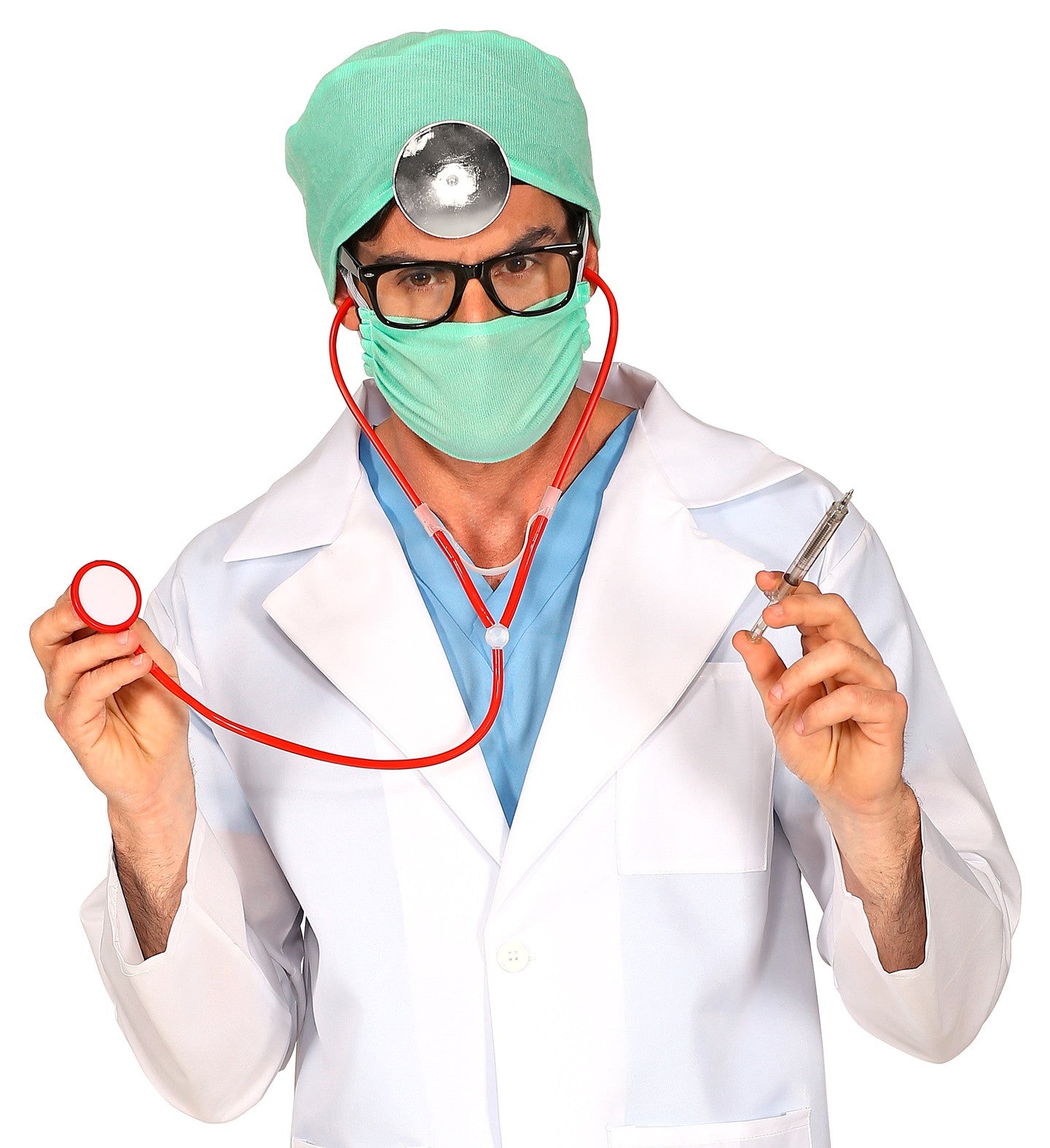 Kit de Disfraz de Médico para Adulto Complementos Enfermeras y Médicos Widmann
