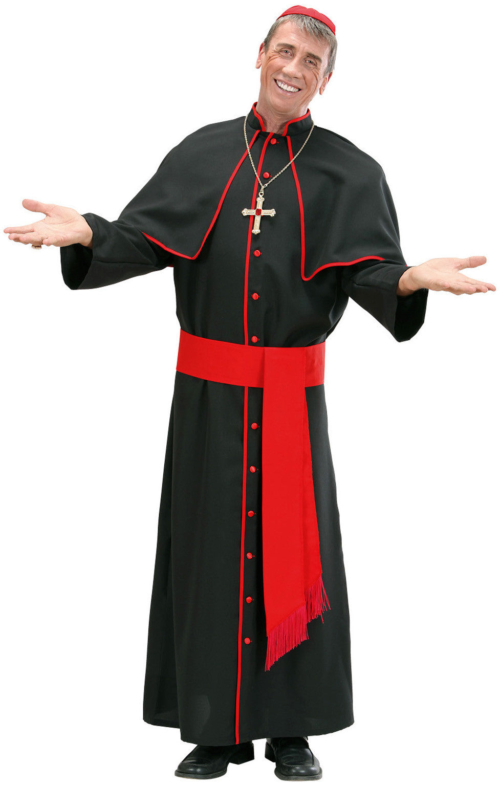 Disfraz de Cardenal Católico para Hombre Adultos Widmann