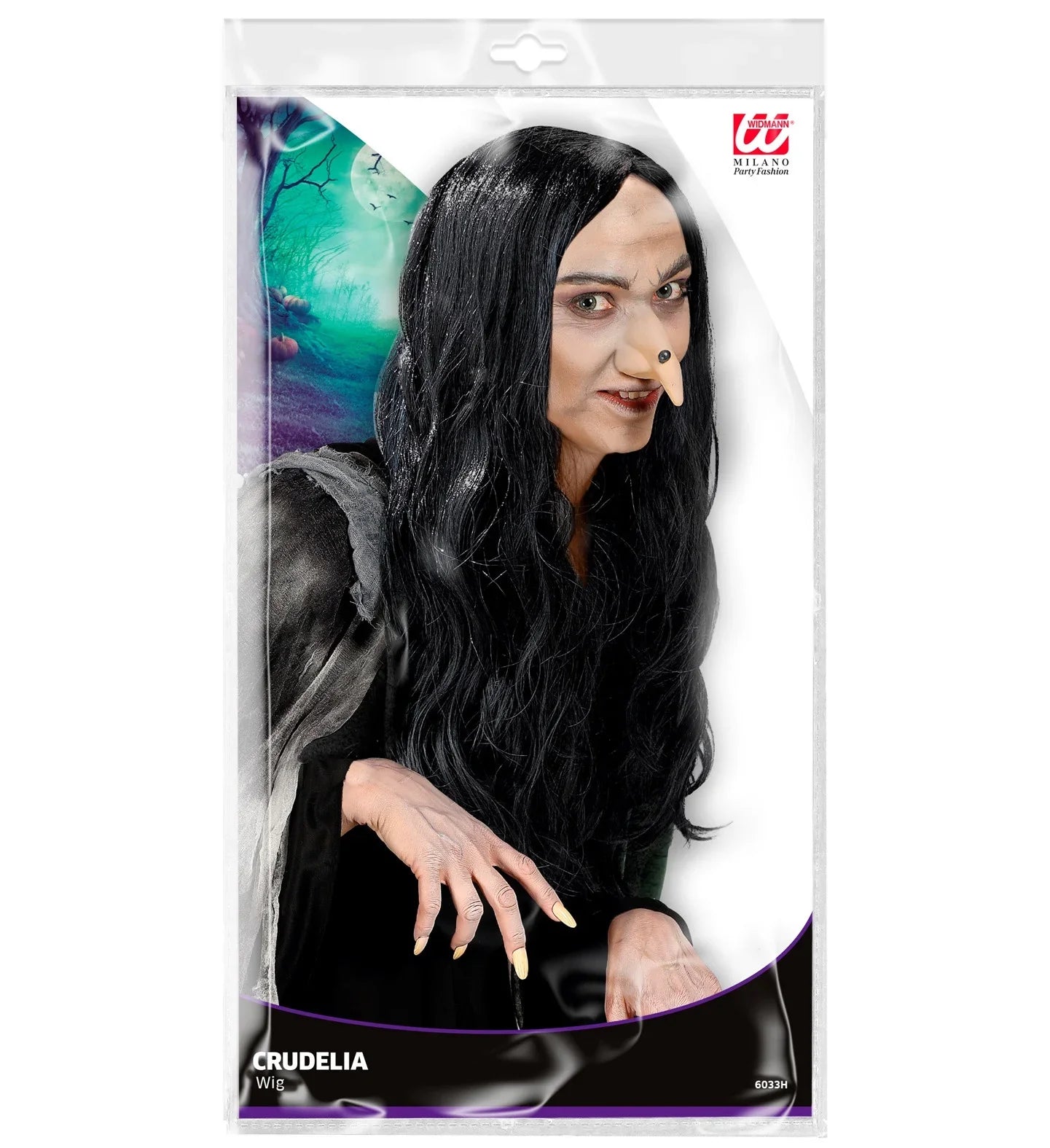 Peluca Morena de Melena Larga COMPLEMENTOS Widmann