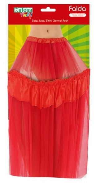 Falda de Tutú Rojo para Mujer Tutús Atosa