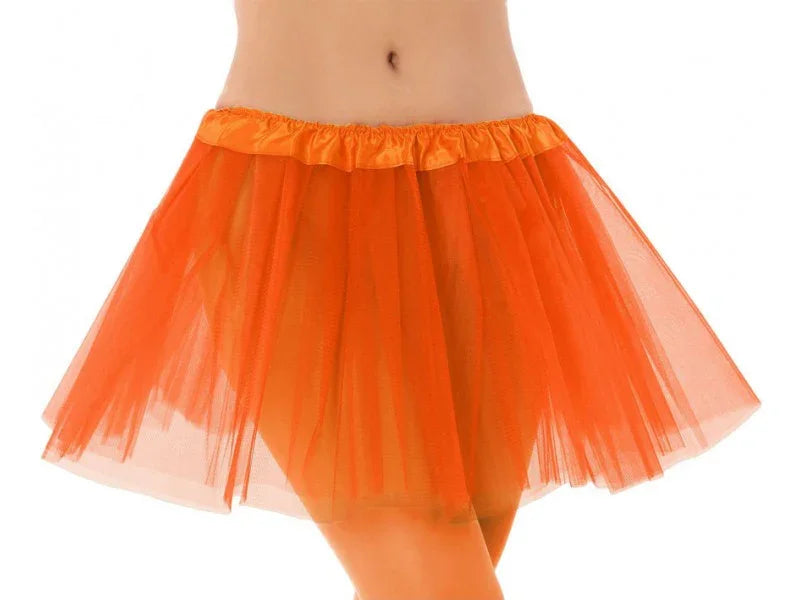 Falda de Tutú Naranja para Adulto Tutús Atosa