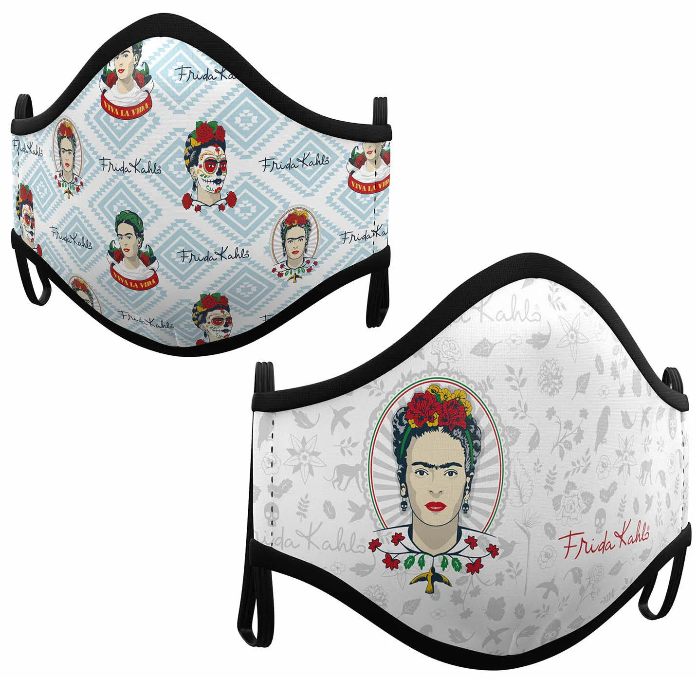 Mascarilla de Frida Kahlo Infantil Frida Kahlo Viving