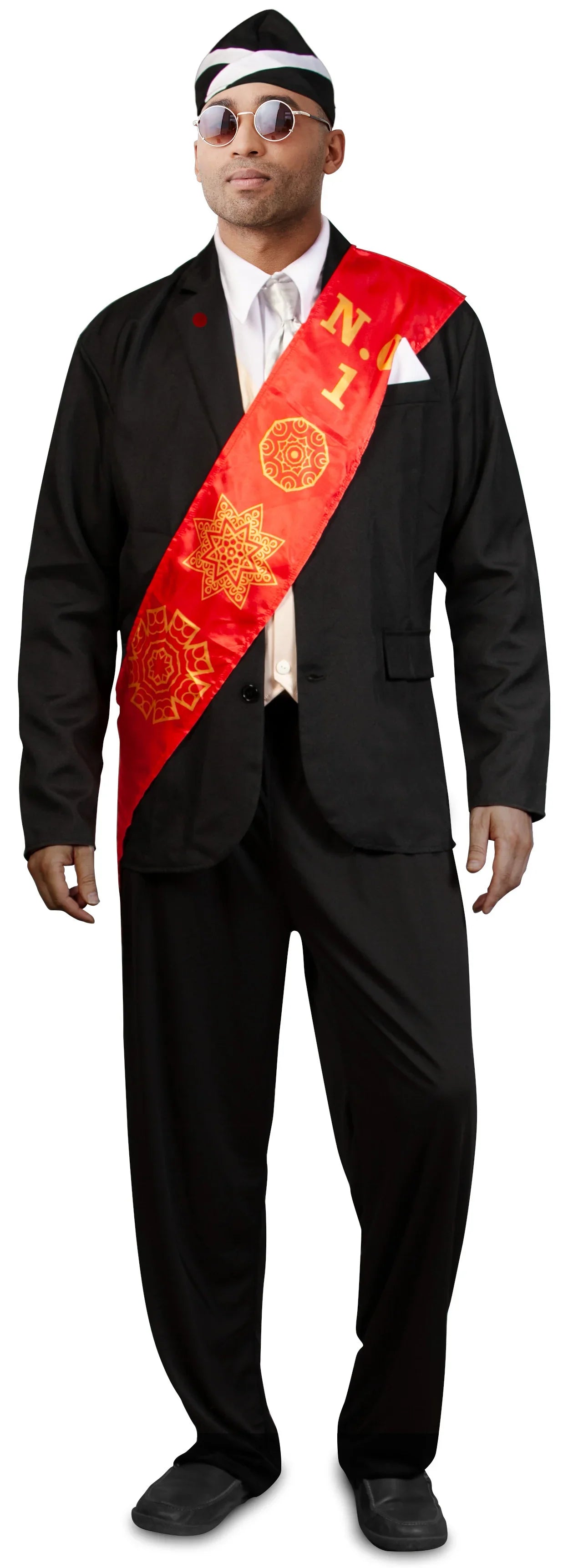 Set Accesorios de Negro del Ataúd para Adulto Disfraces Originales Disfraces Simón