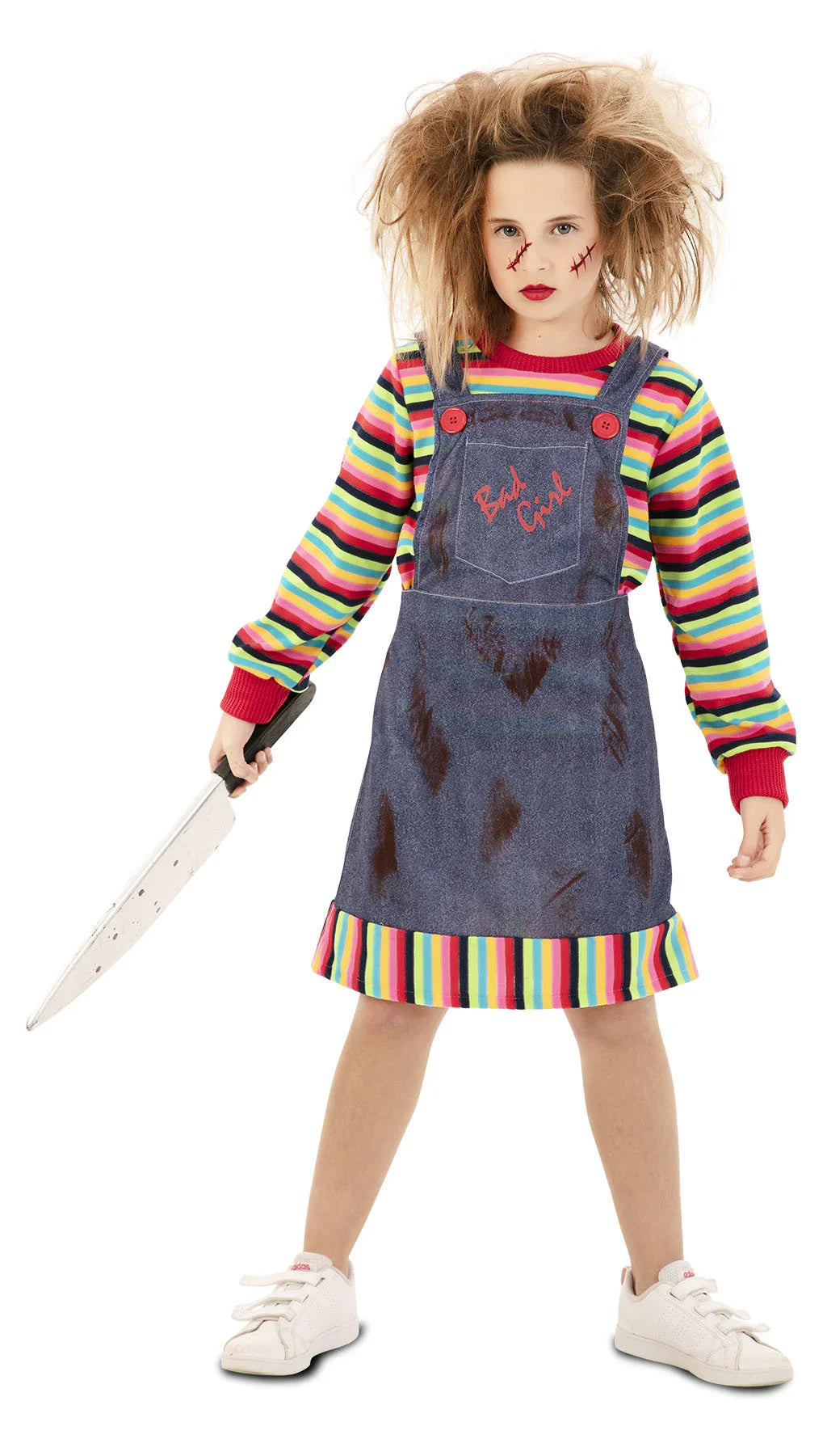 Disfraz de Chucky Poseído para Niña Chucky - El Muñeco Diabólico EuroCarnavales