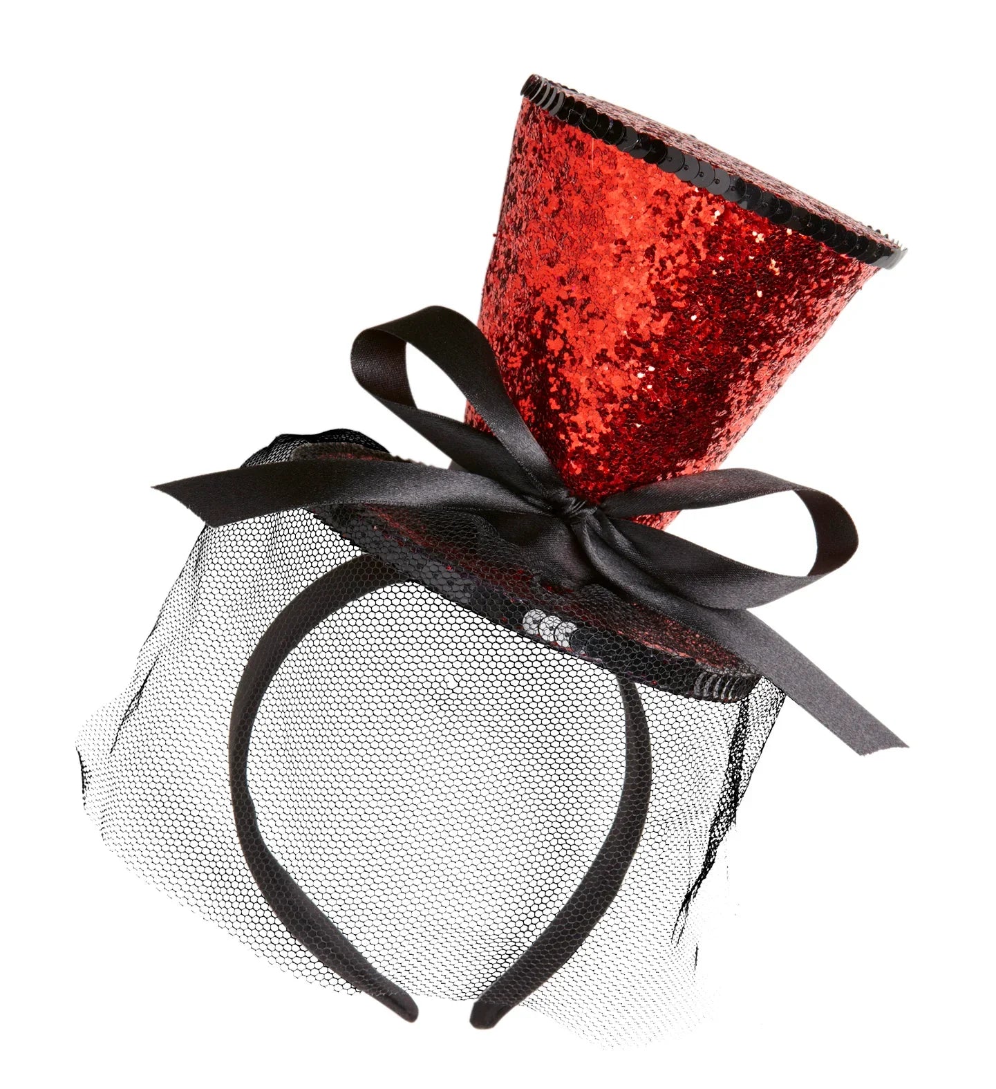 Diadema con Mini Chistera Roja Sombreros y Gorros Widmann