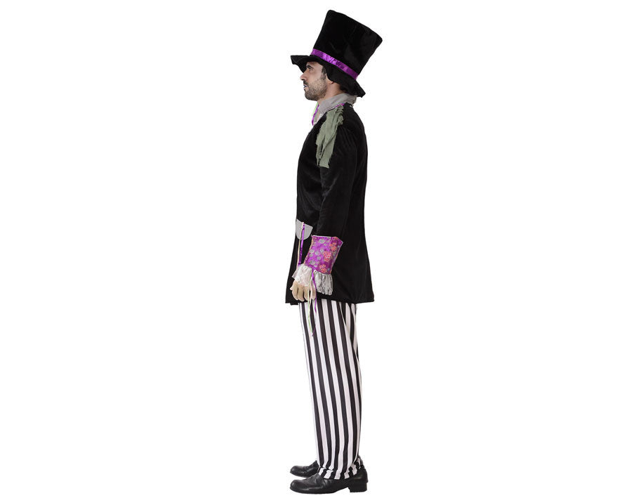 Disfraz de Sombrerero Zombie para Hombre Sombrerero Loco Atosa