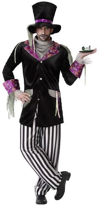 Disfraz de Sombrerero Zombie para Hombre Sombrerero Loco Atosa