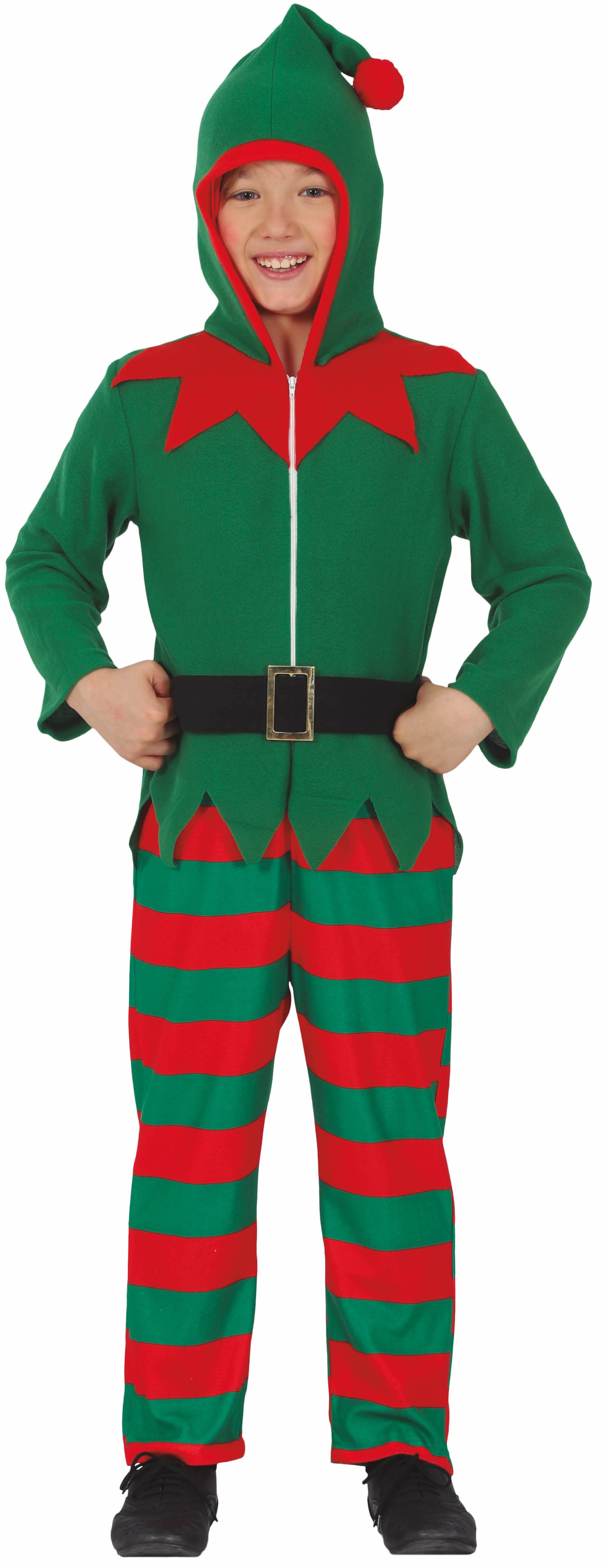 Disfraz de Elfo Navideño Pijama Infantil Elfos Navideños Guirca