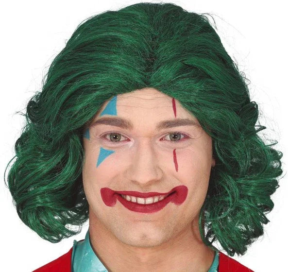 Peluca de Joker Verde Larga Inicio Guirca