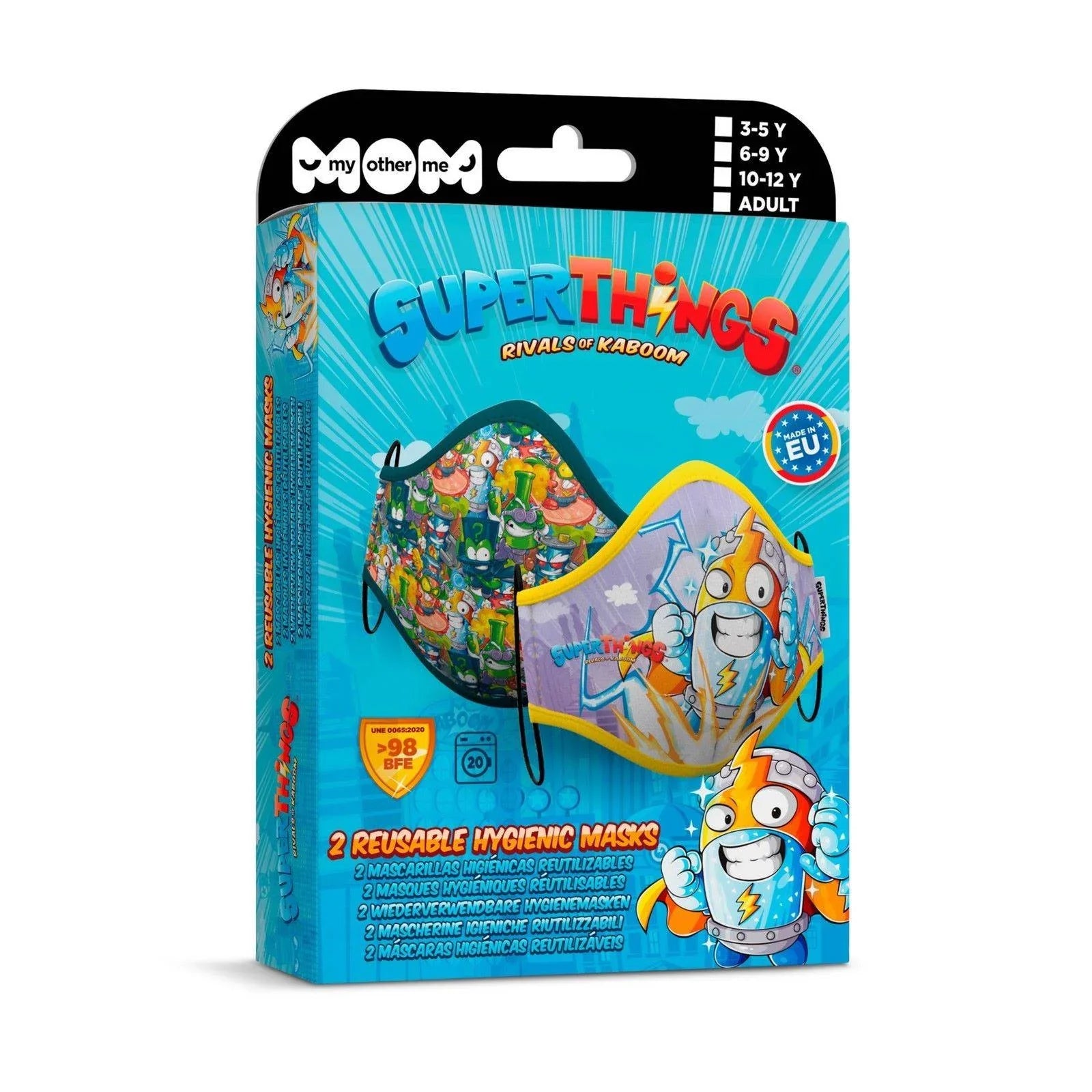 Mascarilla de SuperZings con Dibujos Infantil SuperZings Viving