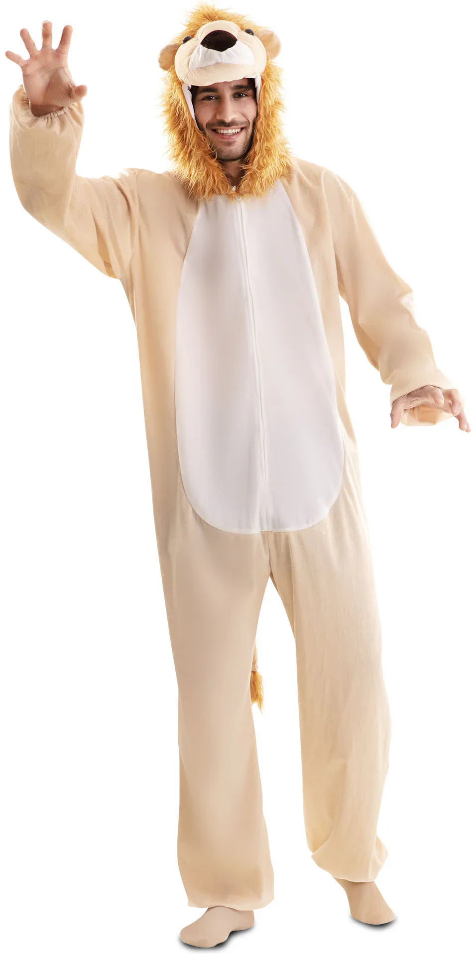Disfraz de León Salvaje para Adulto León EuroCarnavales