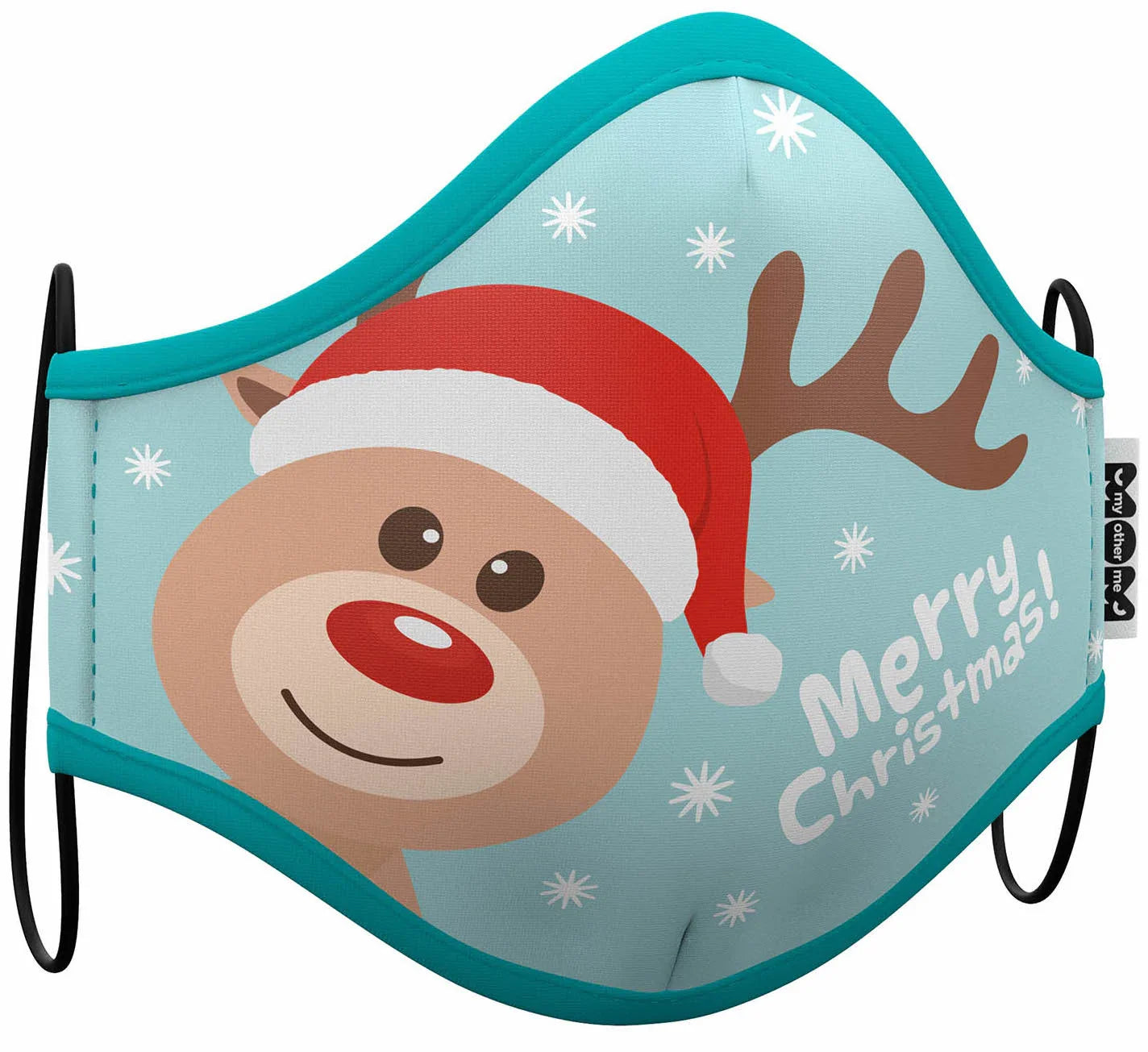 Mascarilla de Reno Infantil Mascarillas Navideñas Viving