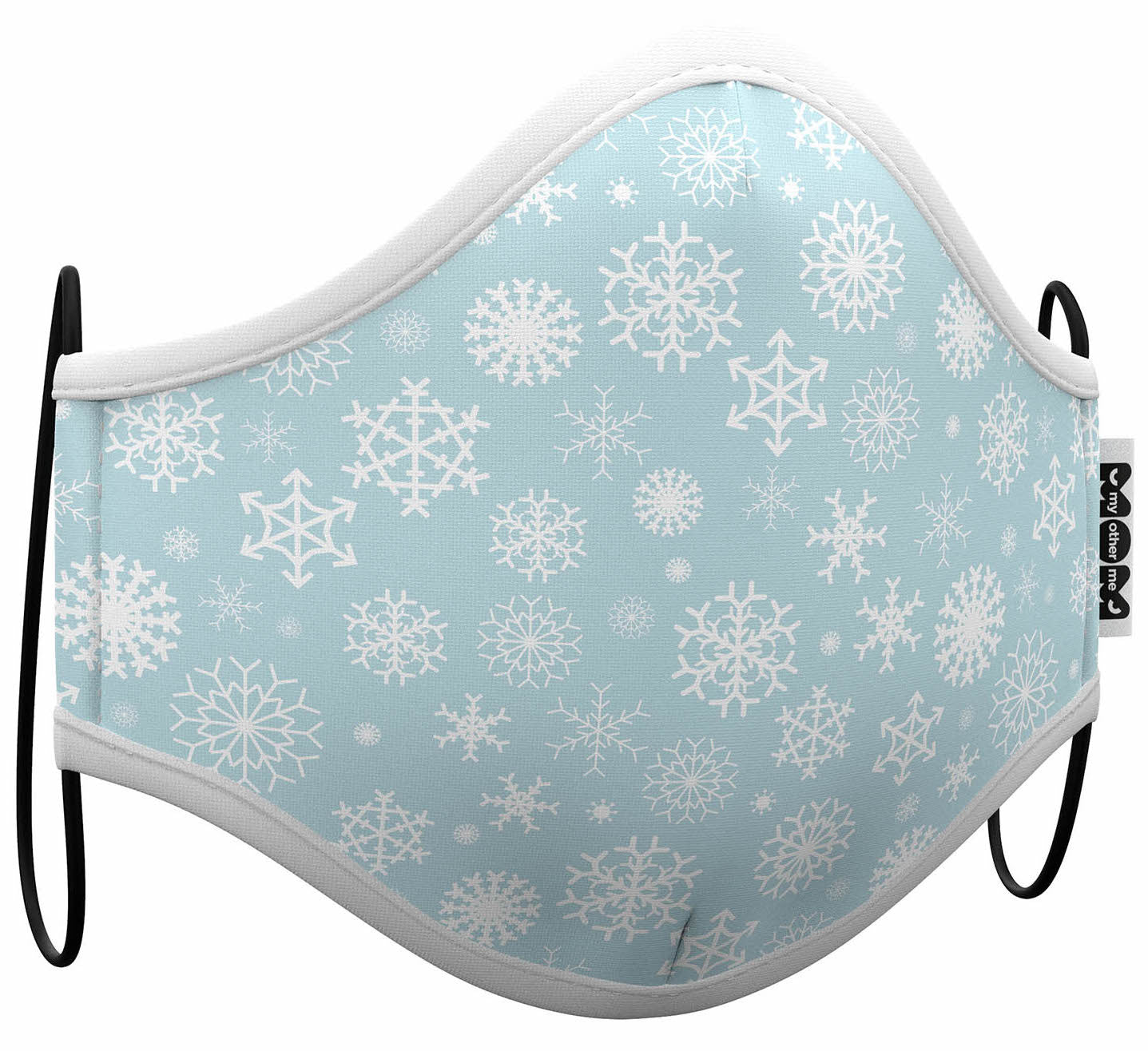 Mascarilla Copo de Nieve Frozen Infantil Mascarillas Navideñas Viving