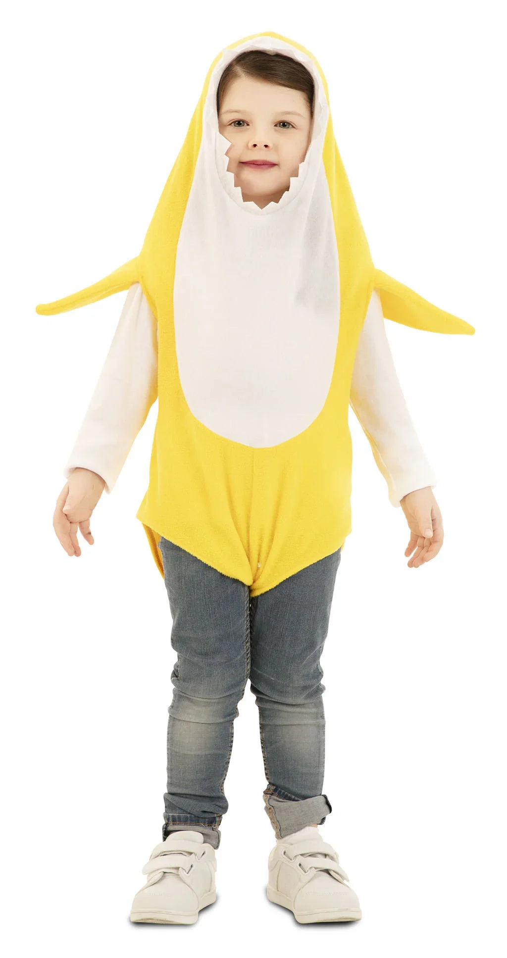Disfraz de Baby Shark Amarillo Infantil Tiburón EuroCarnavales