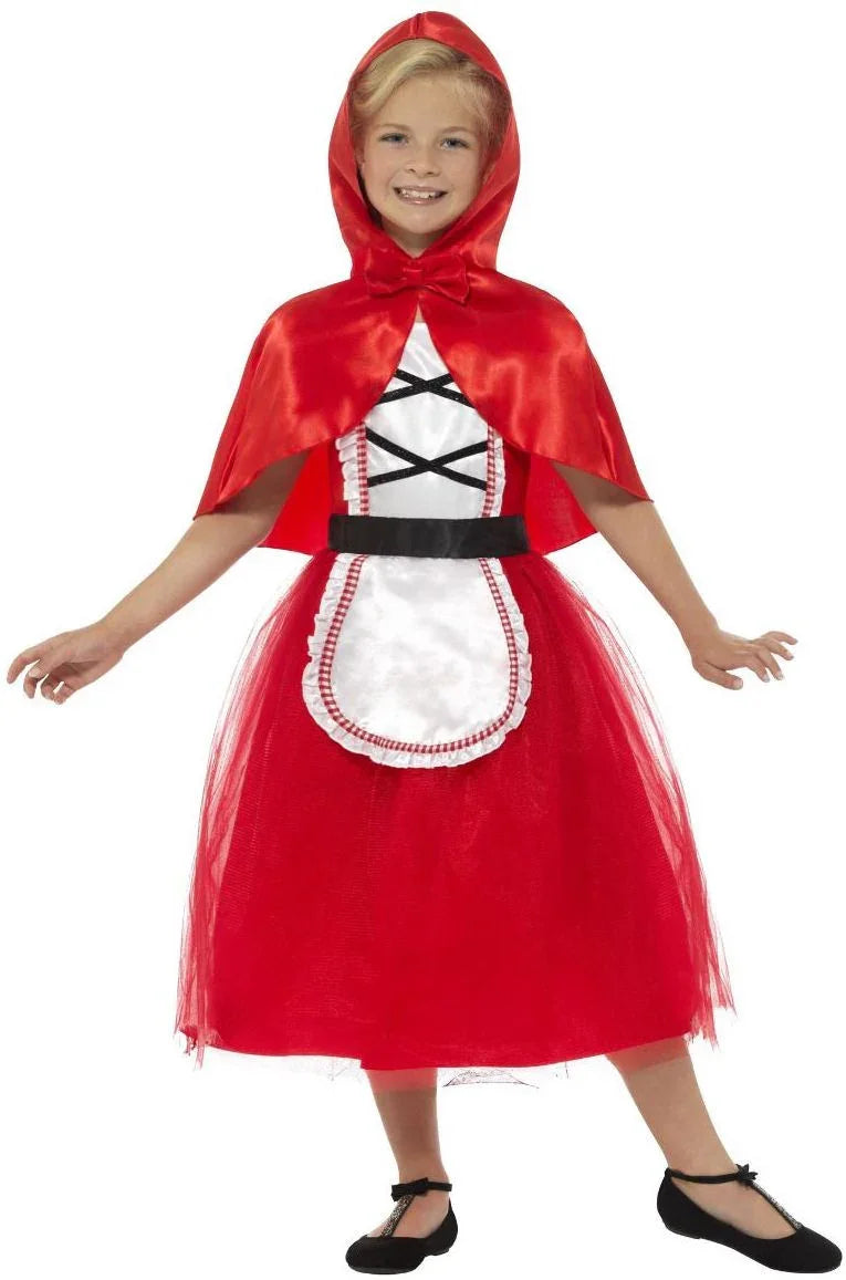 Disfraz de Caperucita con Falda de Tul Infantil Caperucita Roja Smiffys