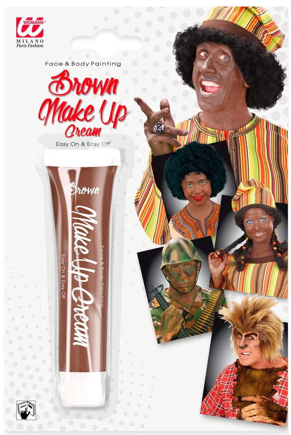 Pintura Gel Marrón Maquillajes y Pinturas Widmann